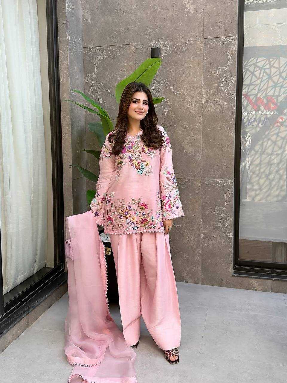 YNF Wholesale Crepe Silk Sharara Salwar Suits  | Surat Manufacturer