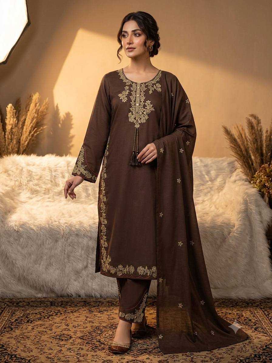 YNF Wholesale Heavy Roman Silk Palazzo Suit  | Surat Manufacturer