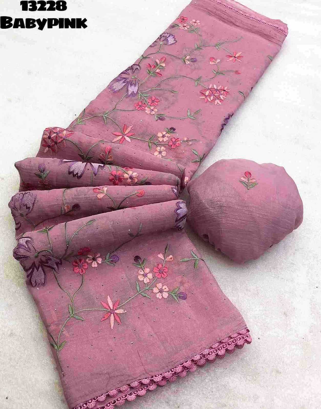 YNF Wholesale Crunchi Designer Sarees  | Surat Manufacturer