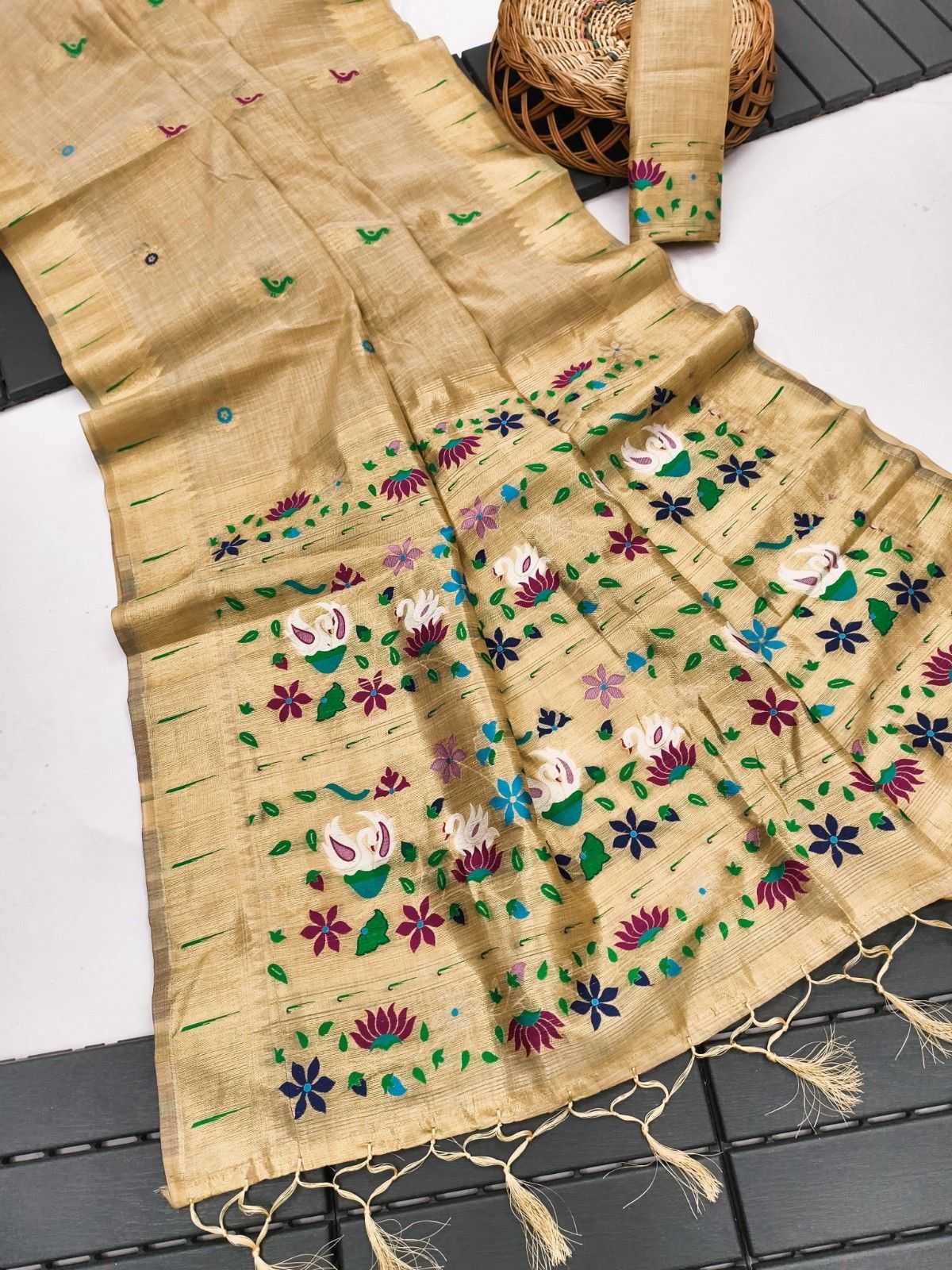 YNF Wholesale Soft Muga Silk Fancy Sarees  | Surat Manufacturer