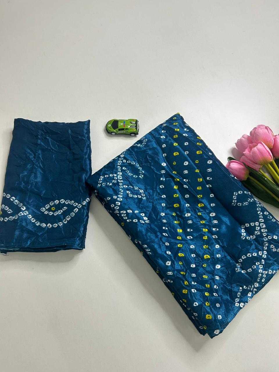 YNF Wholesale Bandhani Silk Fancy Sarees  | Surat Manufacturer