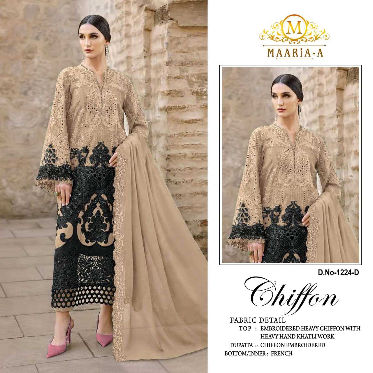 YNF Wholesale Chiffon Printed Suits  | Surat Manufacturer