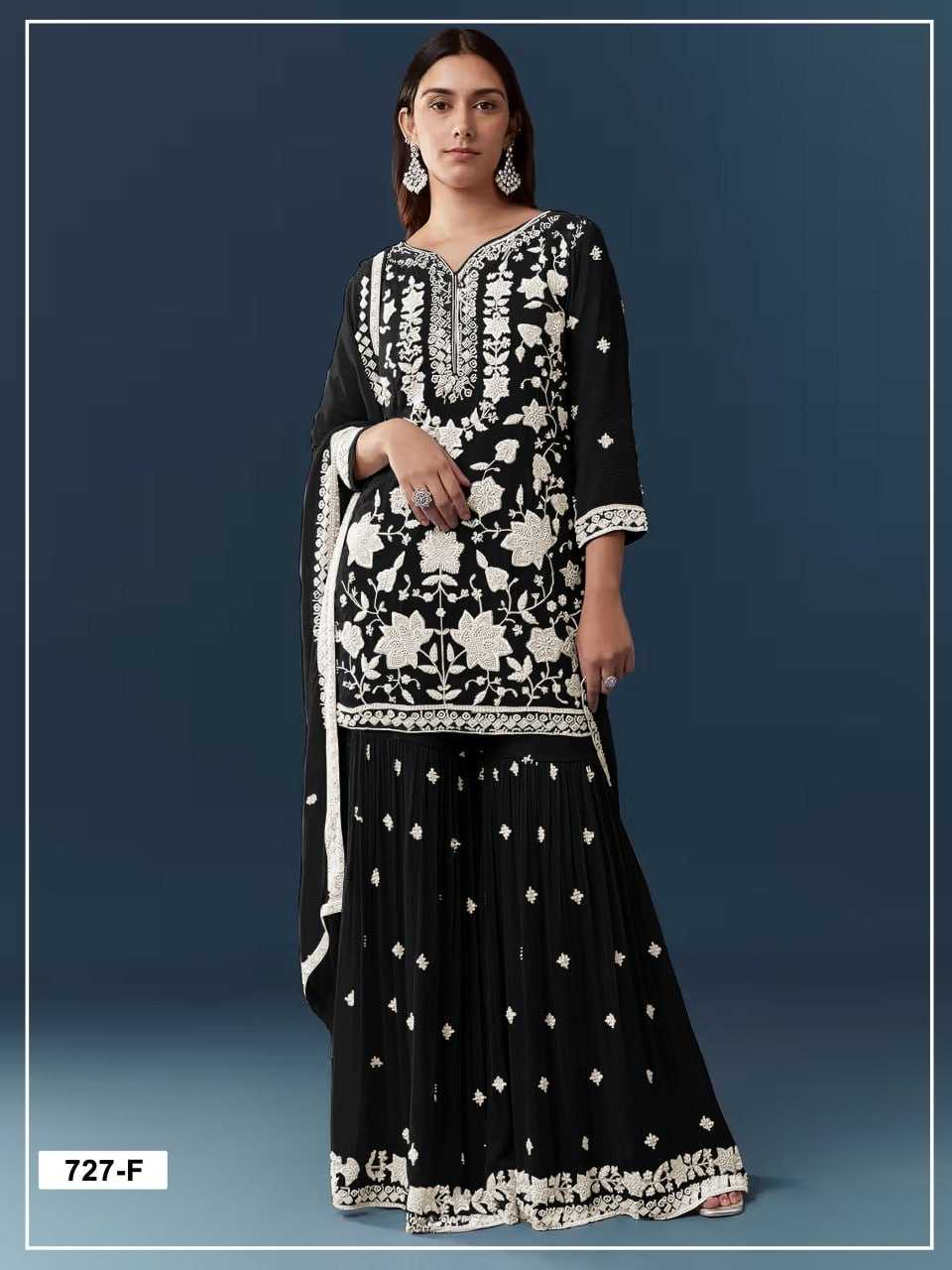 YNF Wholesale Chiffon Embroidery Suits  | Surat Manufacturer