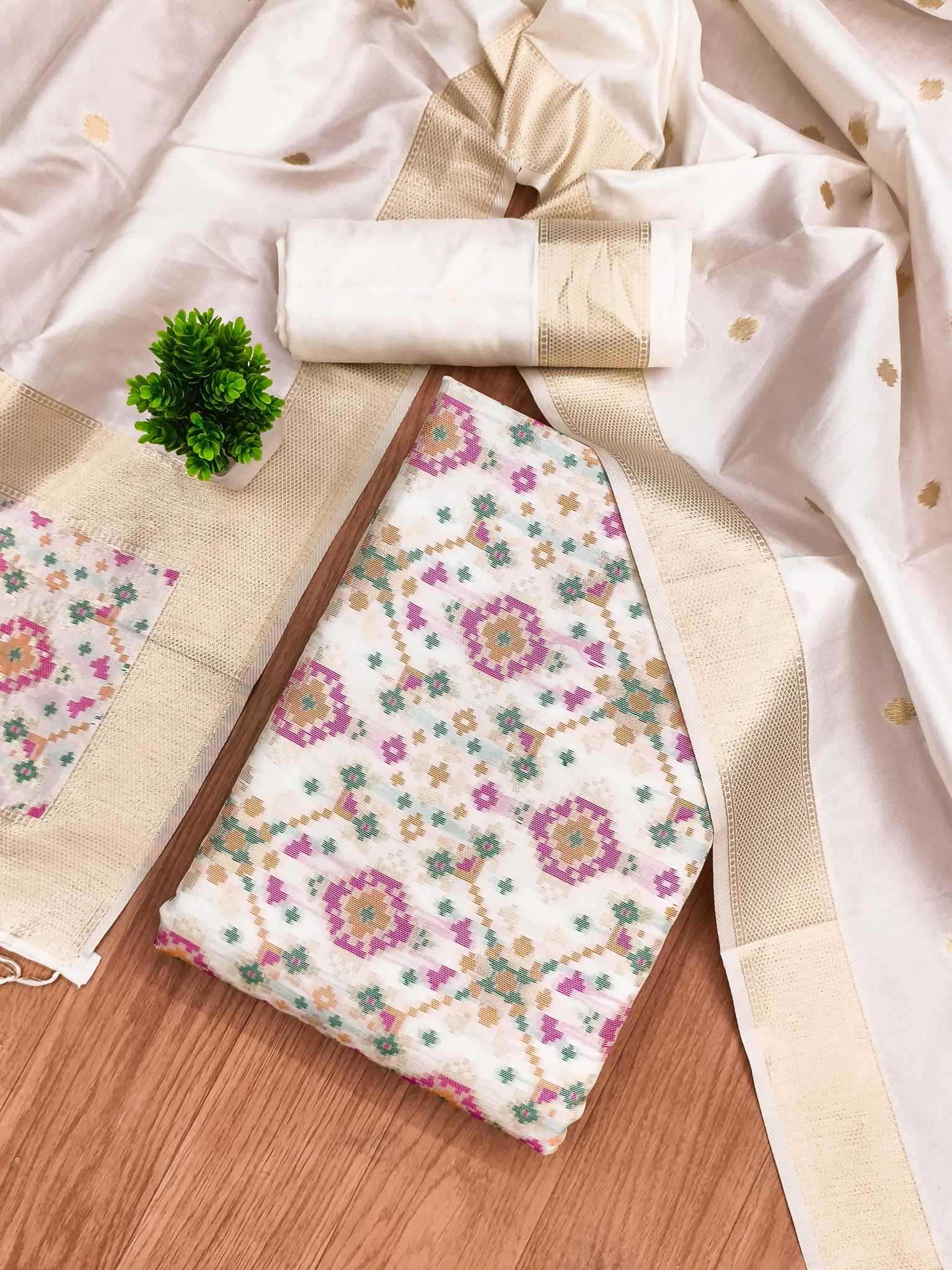YNF Wholesale Patola Silk Ladies Silk Suit  | Surat Manufacturer
