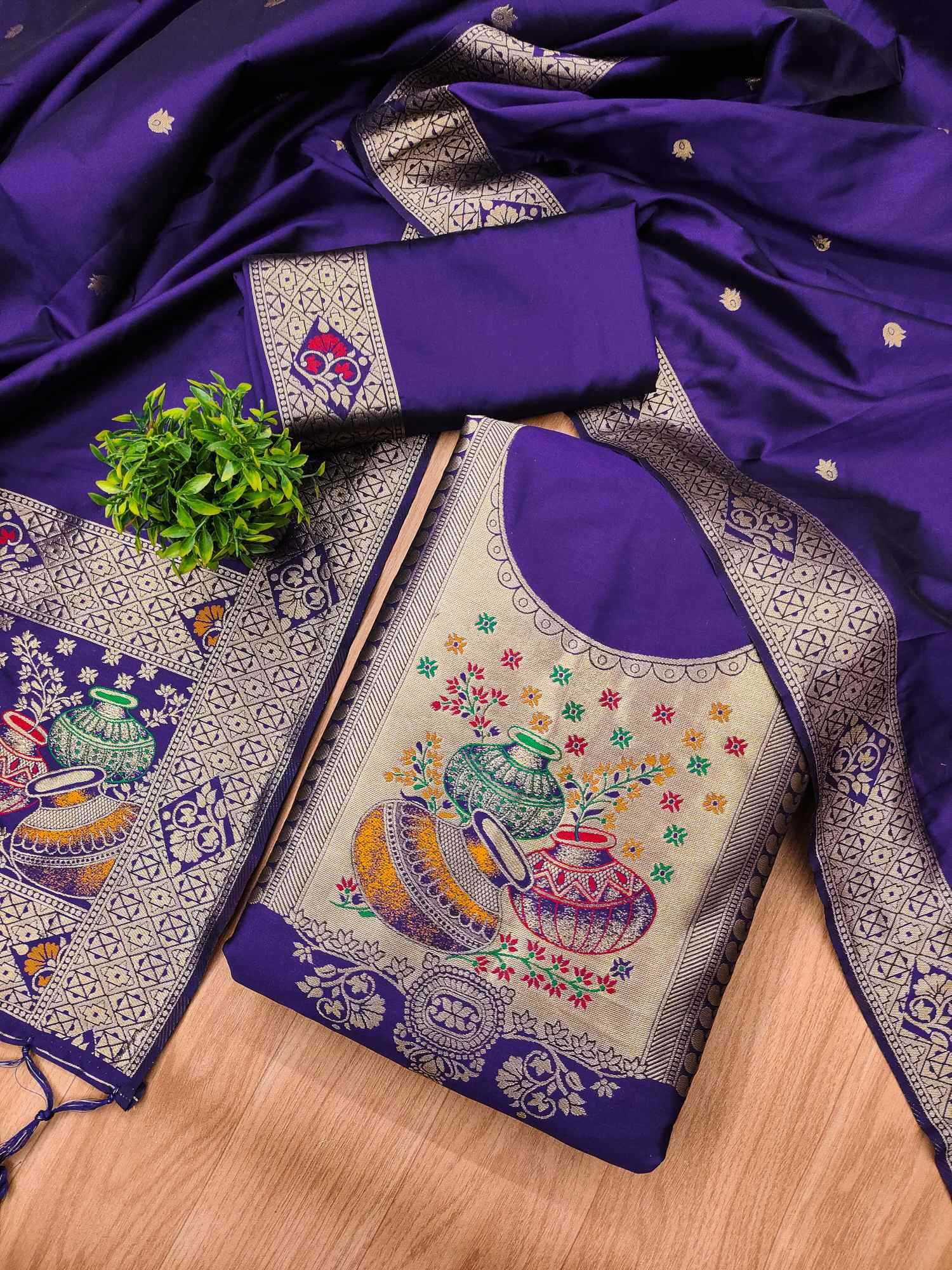 YNF Wholesale Soft Silk Ladies Silk Suit  | Surat Manufacturer