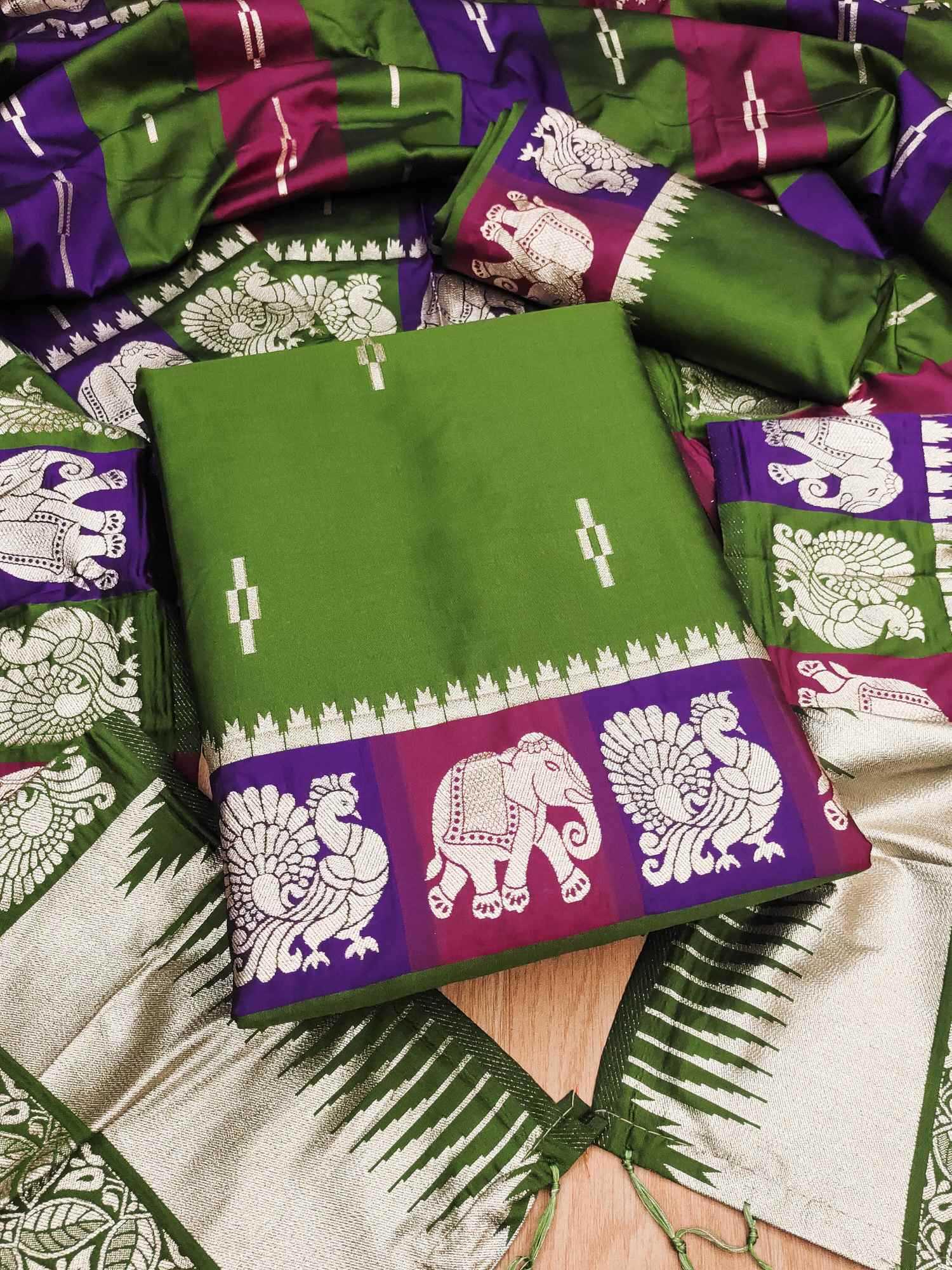 YNF Wholesale Soft Silk Embroidery Suits  | Surat Manufacturer