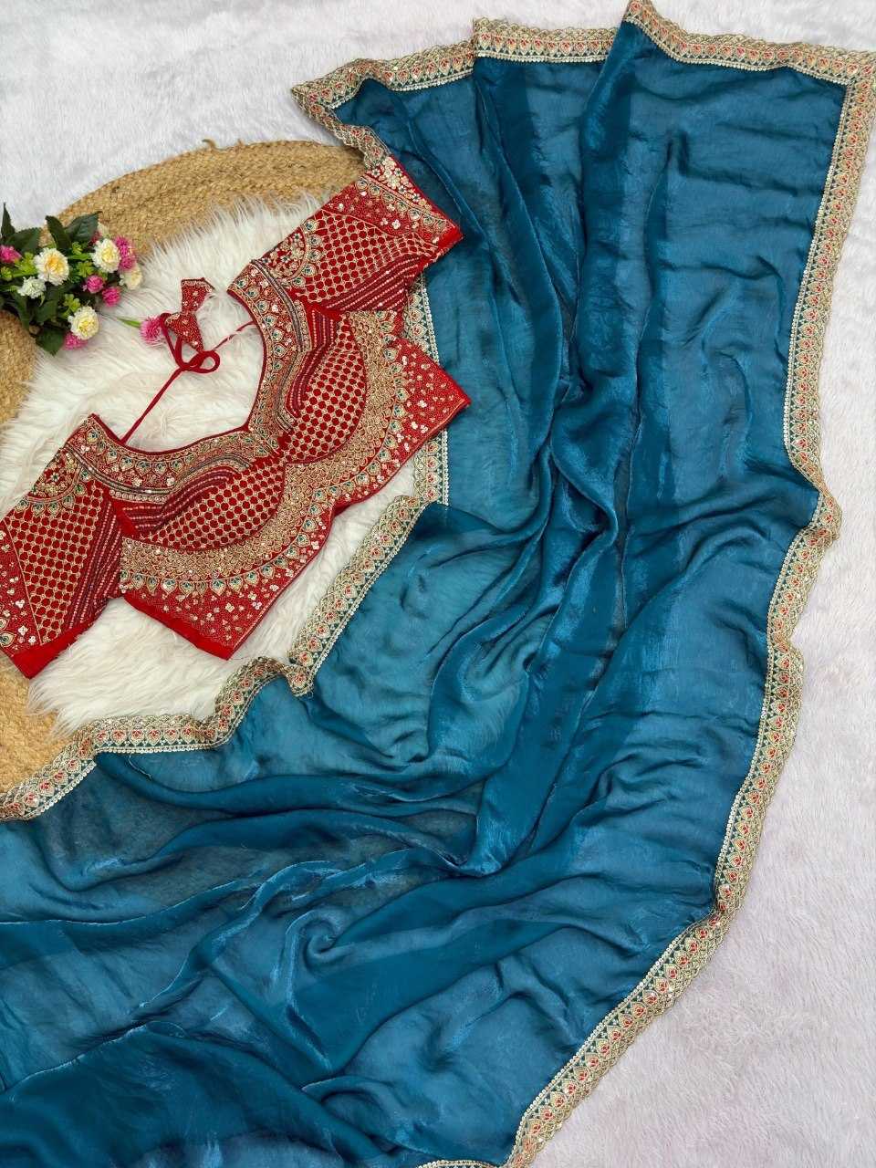 YNF Wholesale FENDY Party Wear Sarees  | Surat Manufacturer