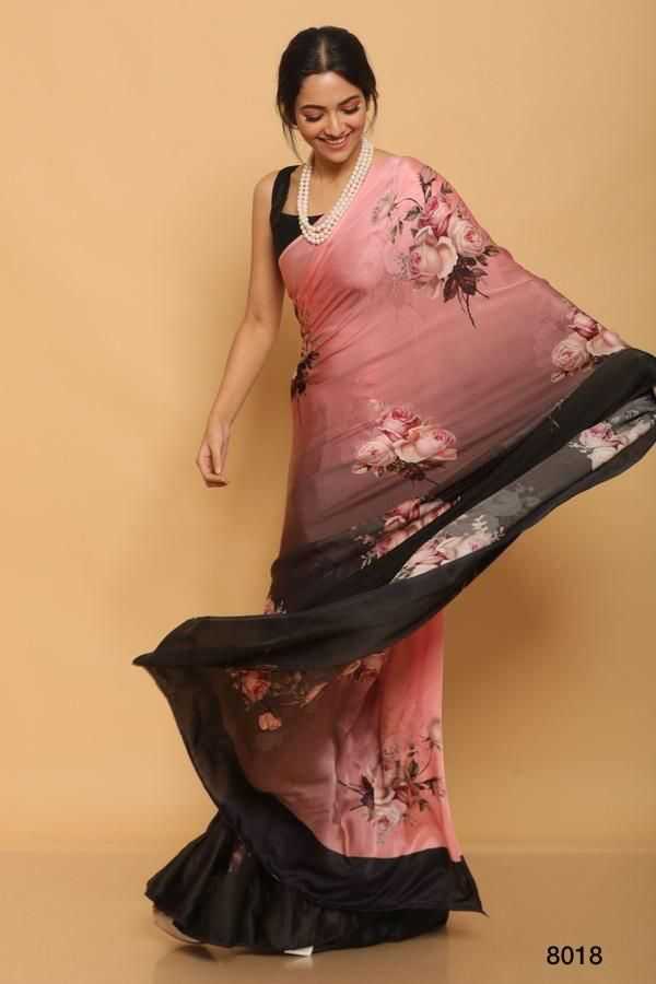 YNF Wholesale Japan Sartin Party Wear Sarees  | Surat Manufacturer
