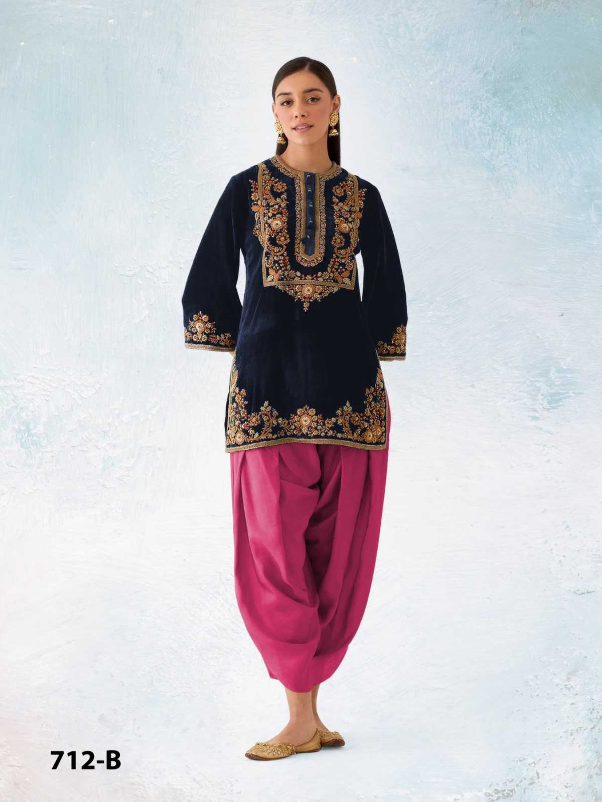 YNF Wholesale Velvet Embroidery Suits  | Surat Manufacturer