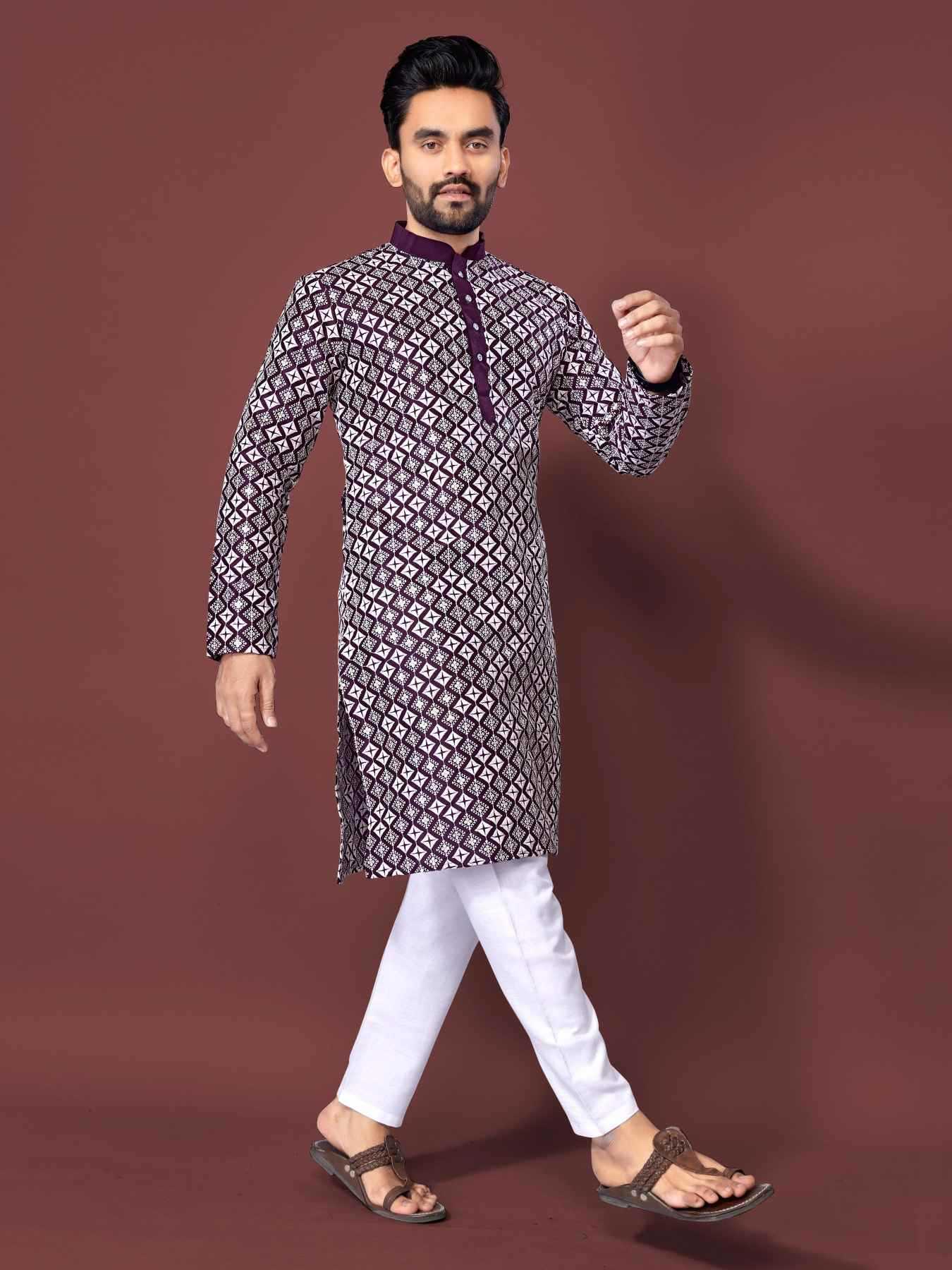 YNF Wholesale Soft Silk Mens Kurtas  | Surat Manufacturer