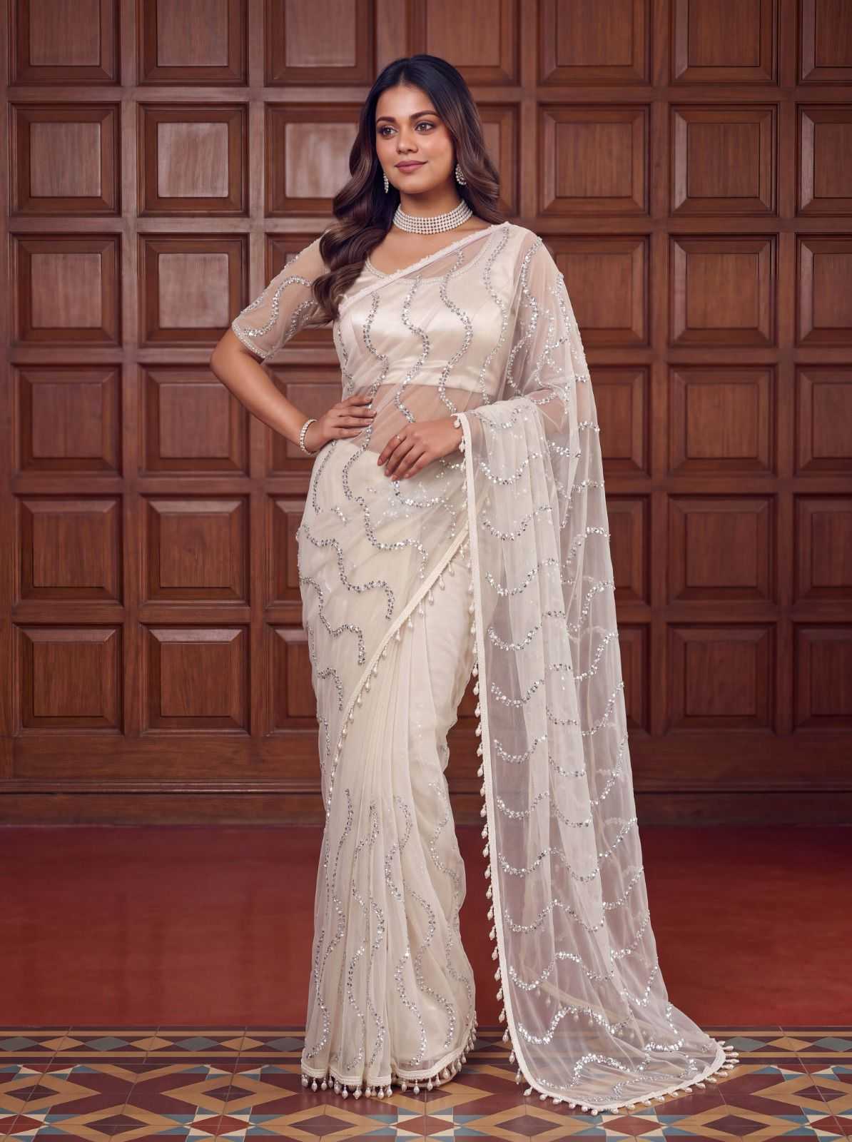 YNF Wholesale Butterfly Net Designer Sarees  | Surat Manufacturer