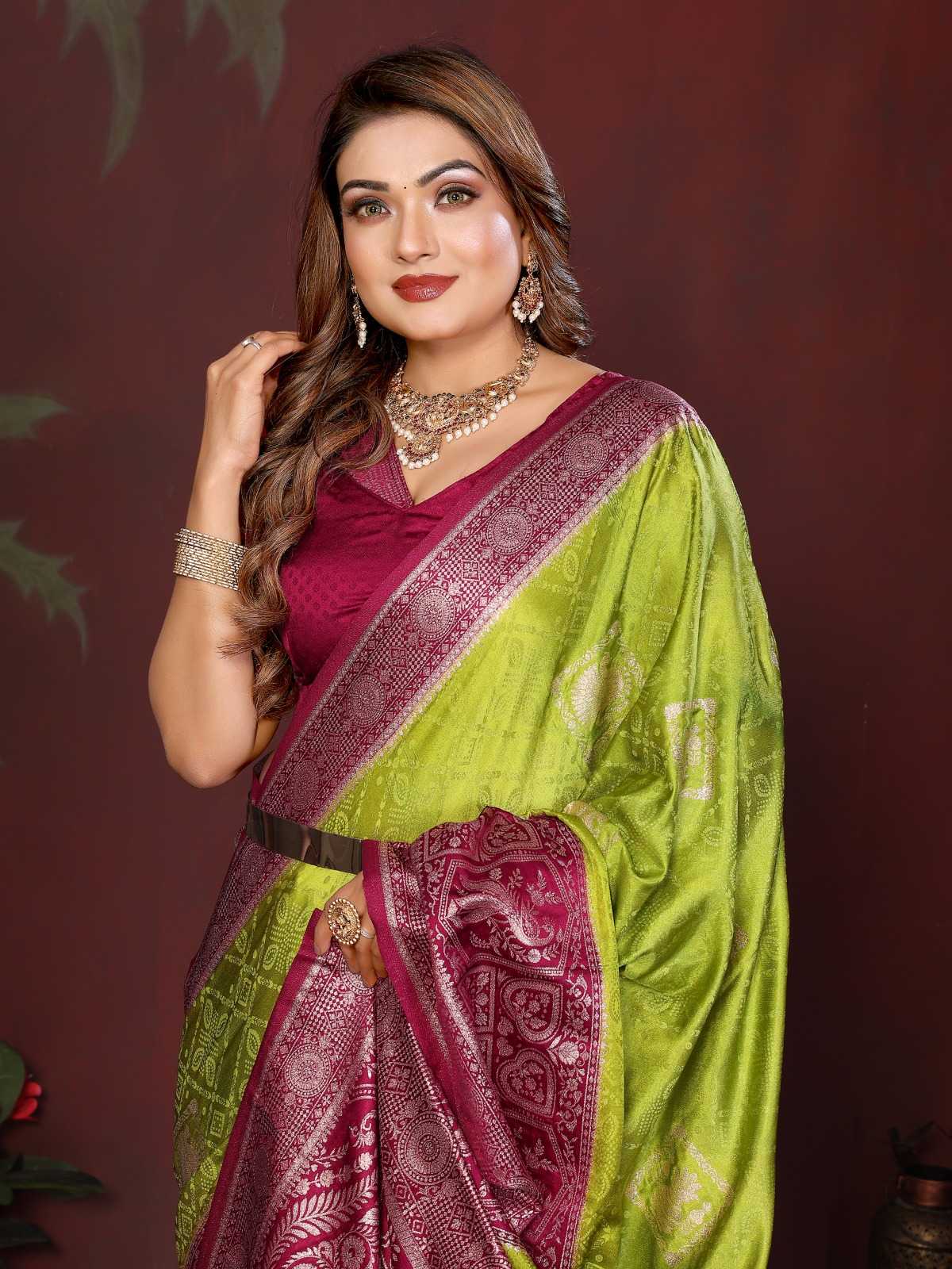 YNF Wholesale Satin Silk Designer Silk Sarees  | Surat Manufacturer