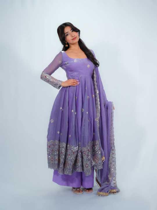 YNF Wholesale Satin Fancy Gowns  | Surat Manufacturer