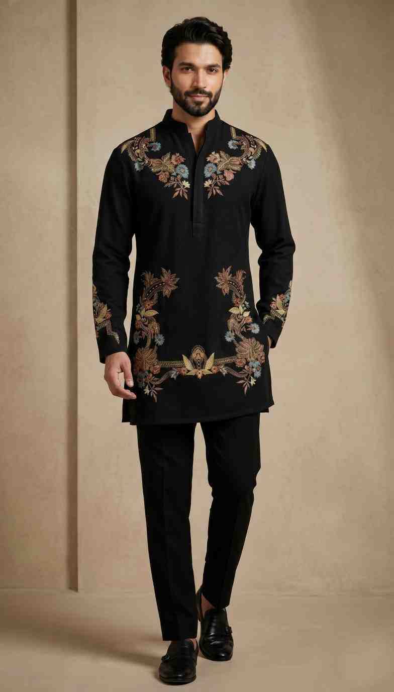 YNF Wholesale Armani Mens Kurta Pyjama  | Surat Manufacturer