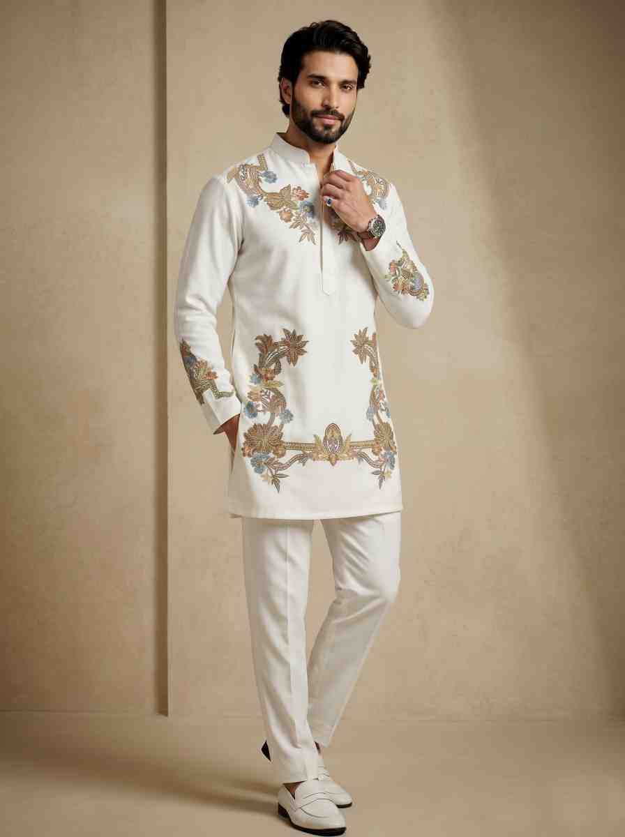 YNF Wholesale Armani Mens Kurta Pyjama  | Surat Manufacturer