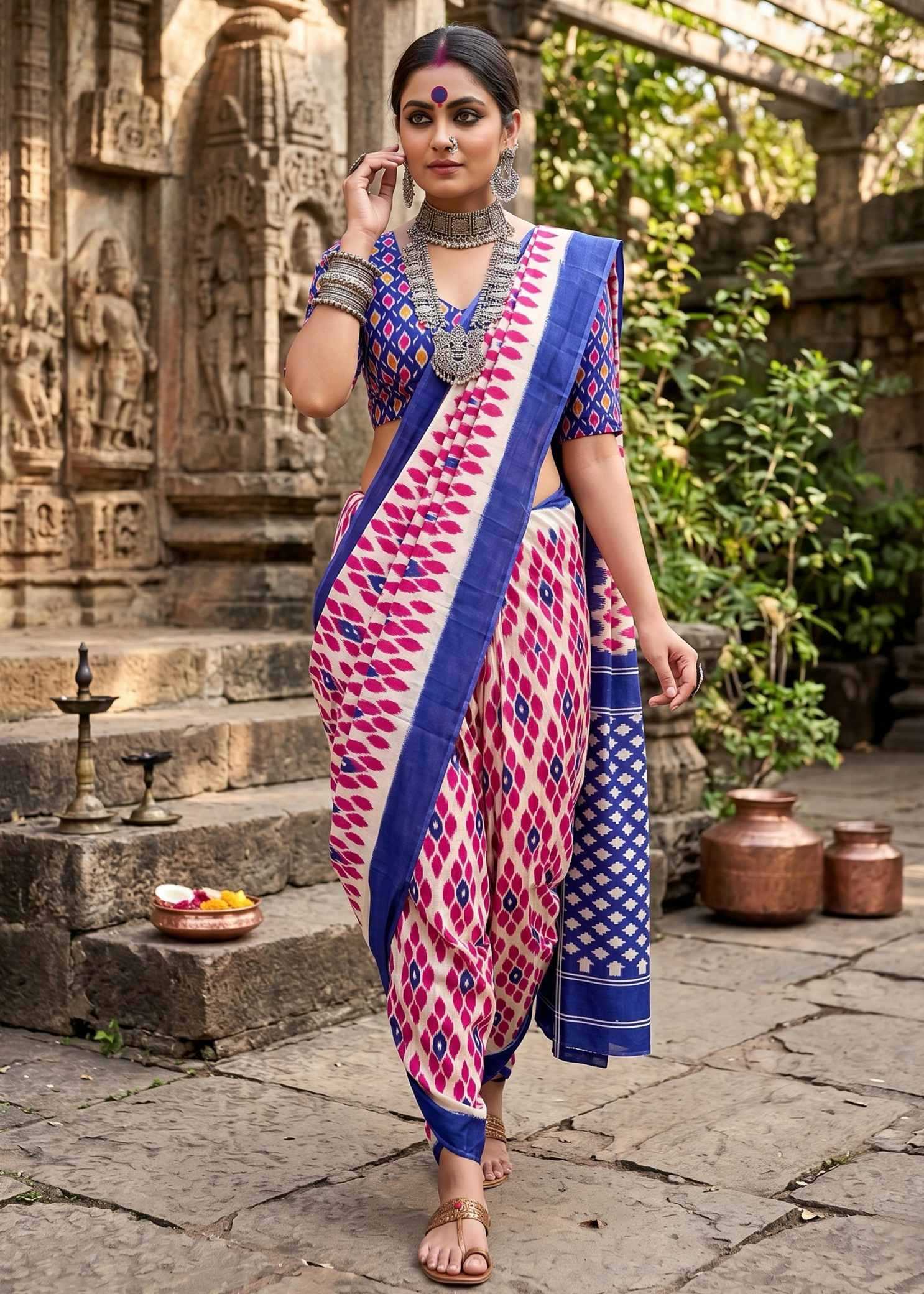 YNF Wholesale Cotton Printed Sarees  | Surat Manufacturer