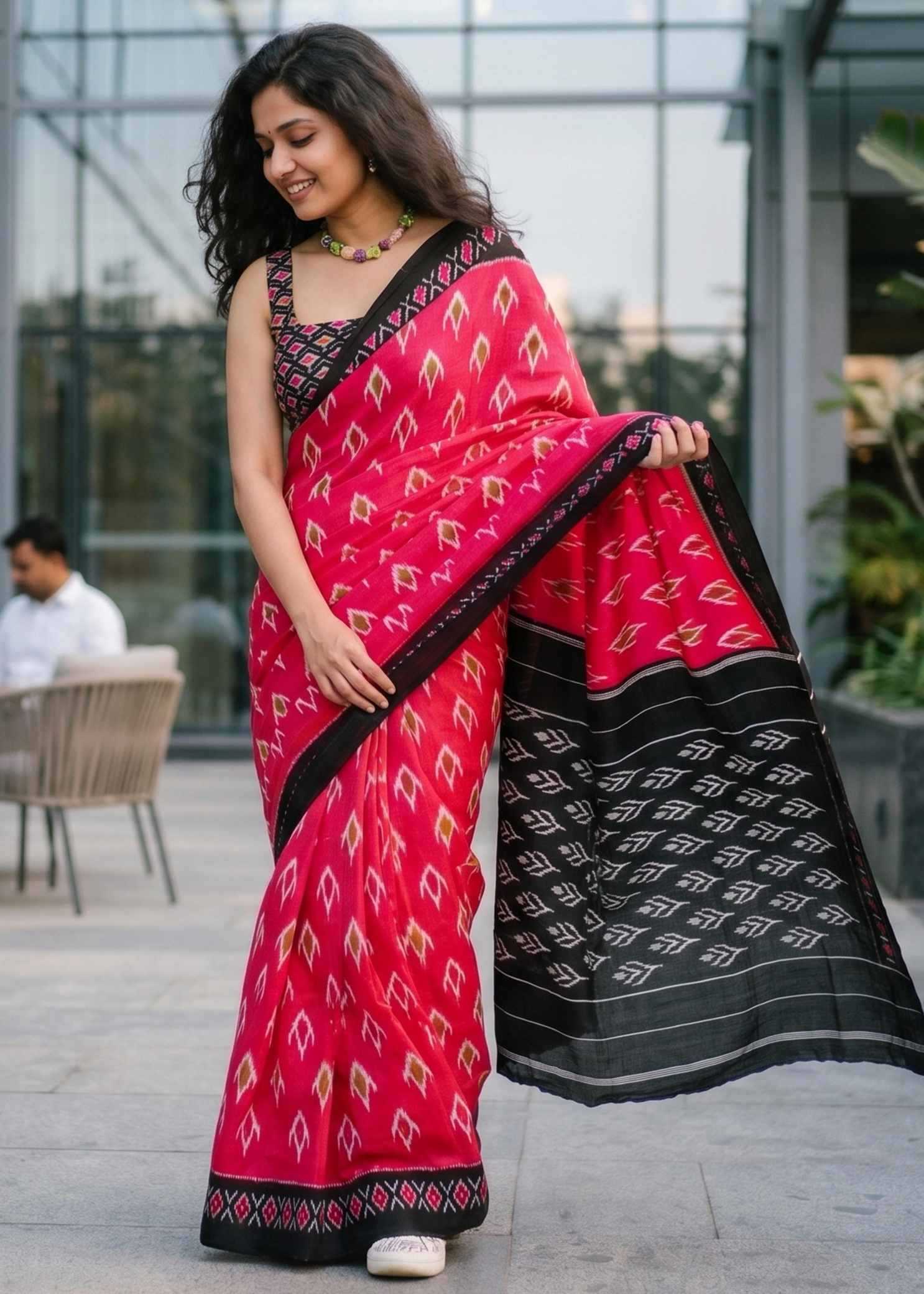 YNF Wholesale Cotton Printed Sarees  | Surat Manufacturer