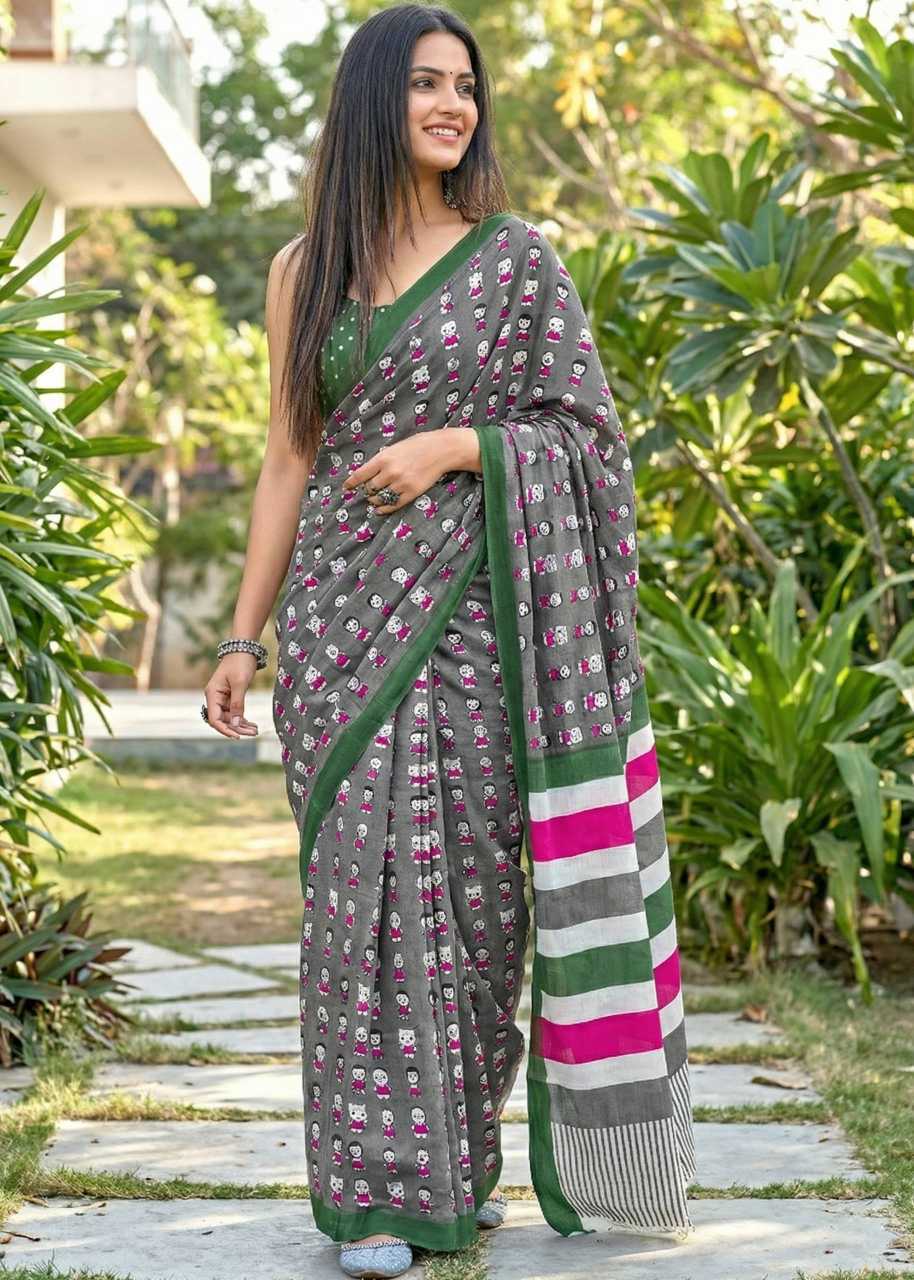 YNF Wholesale Soft Cotton Designer Sarees  | Surat Manufacturer