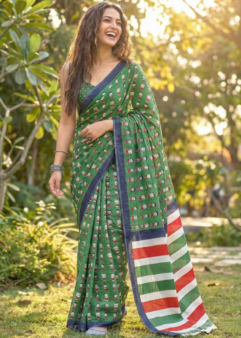 YNF Wholesale Soft Cotton Designer Sarees  | Surat Manufacturer