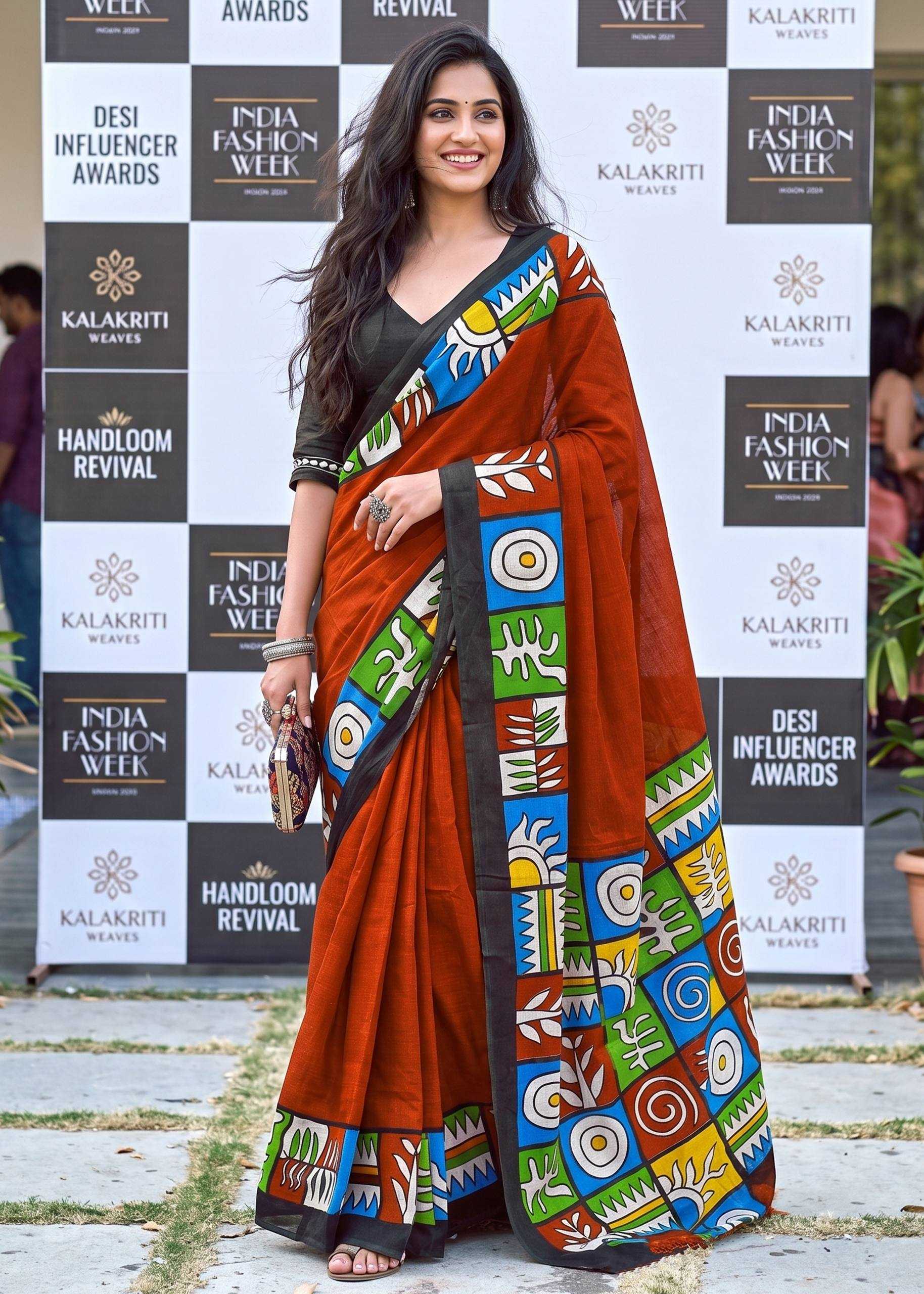 YNF Wholesale Pure Cotton Designer Sarees  | Surat Manufacturer