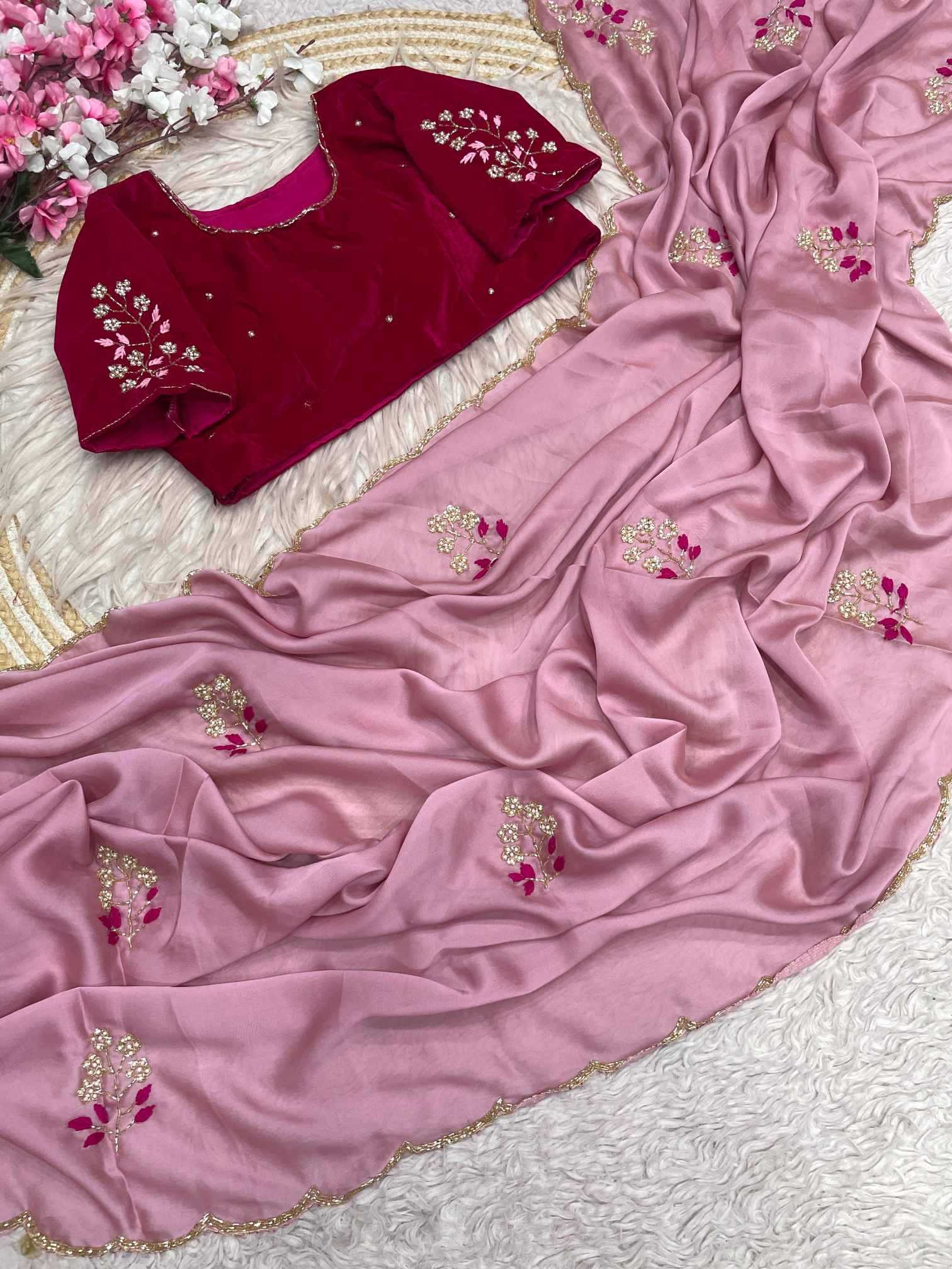 YNF Wholesale Rangoli Silk Brocade Sarees  | Surat Manufacturer