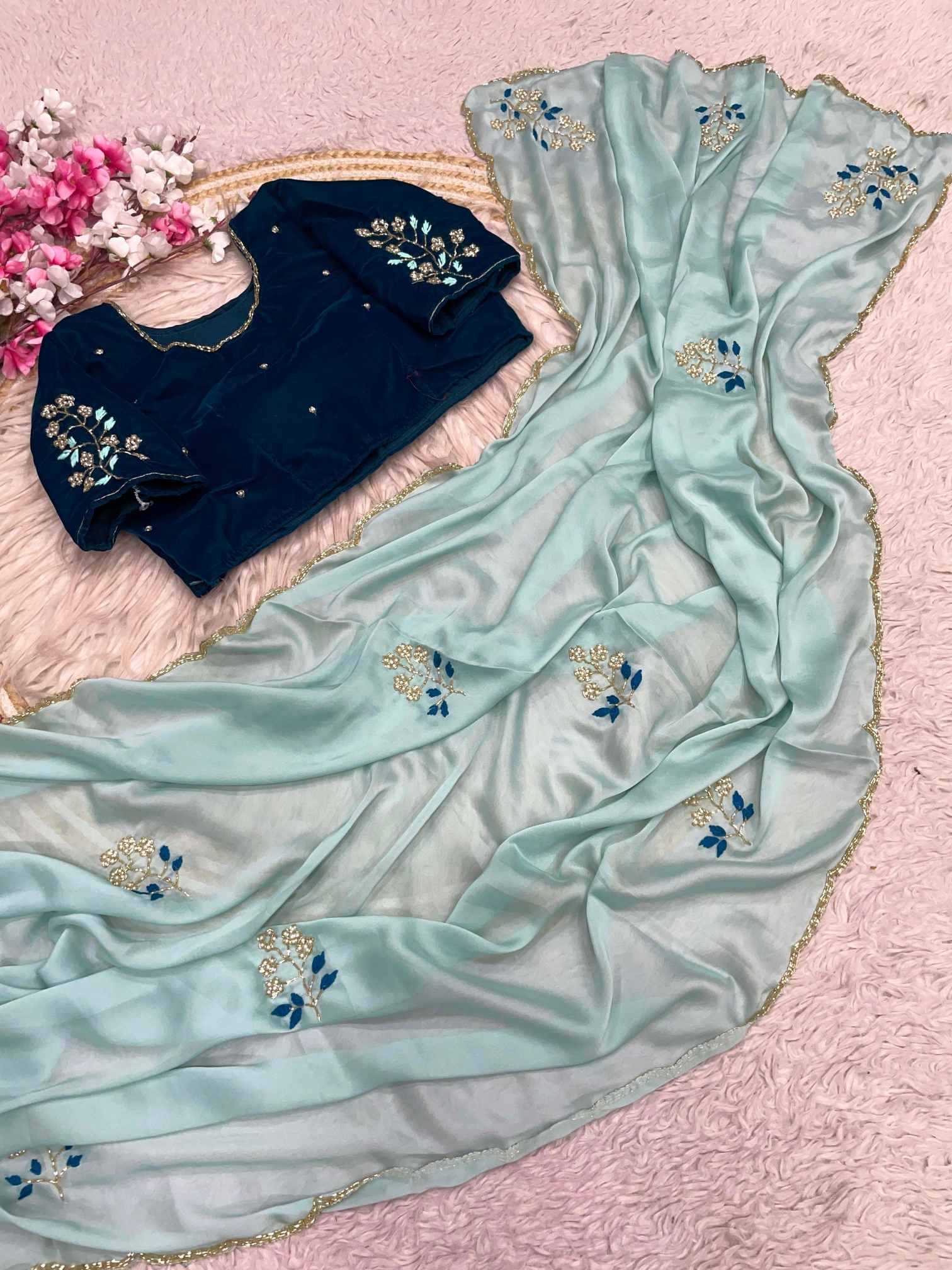 YNF Wholesale Rangoli Silk Brocade Sarees  | Surat Manufacturer