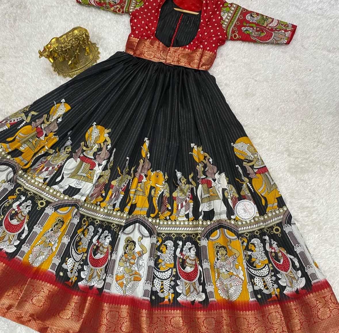 YNF Wholesale Dola Silk Printed Gowns  | Surat Manufacturer