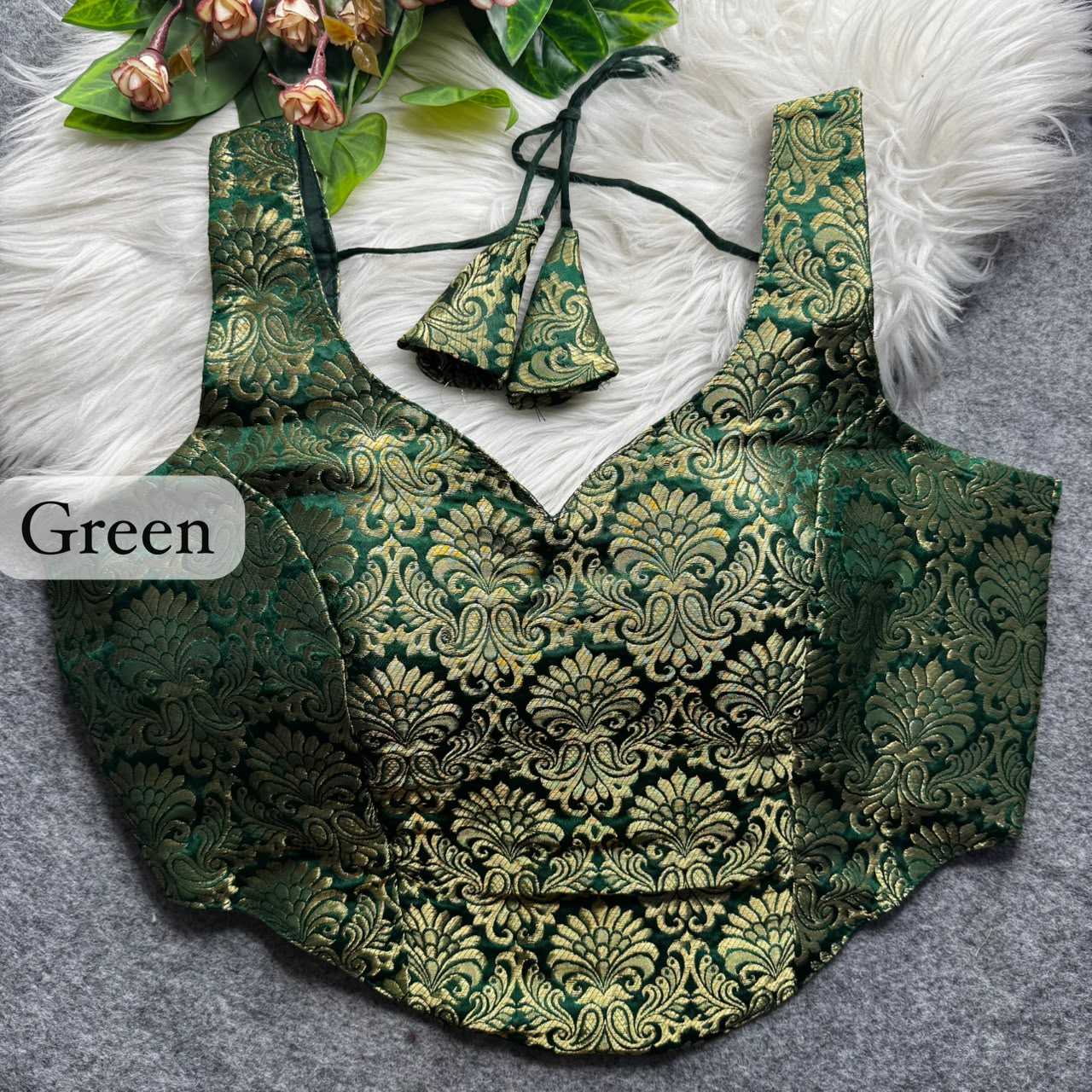 YNF Wholesale Banarasi Cotton Designer Blouse  | Surat Manufacturer