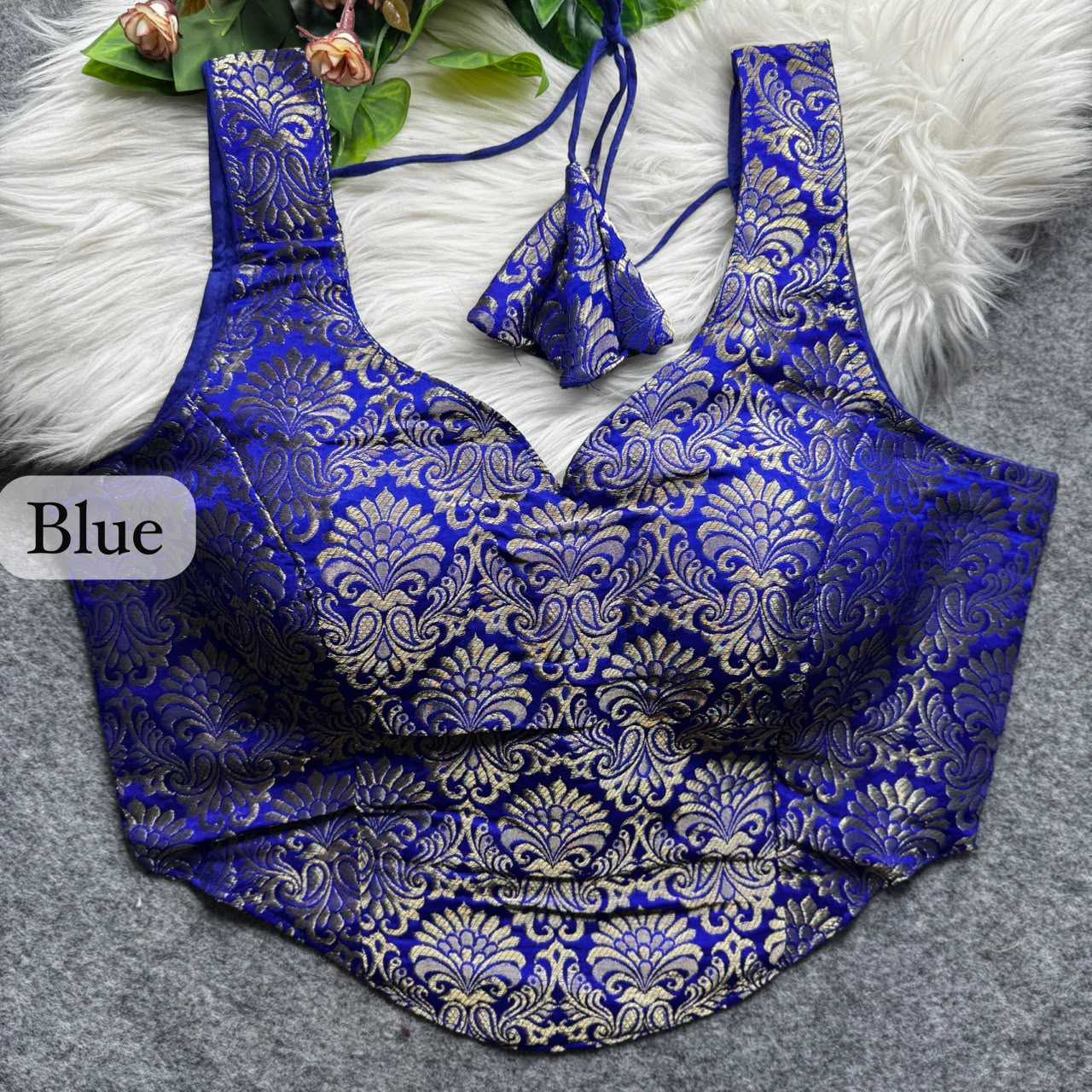 YNF Wholesale Banarasi Cotton Designer Blouse  | Surat Manufacturer