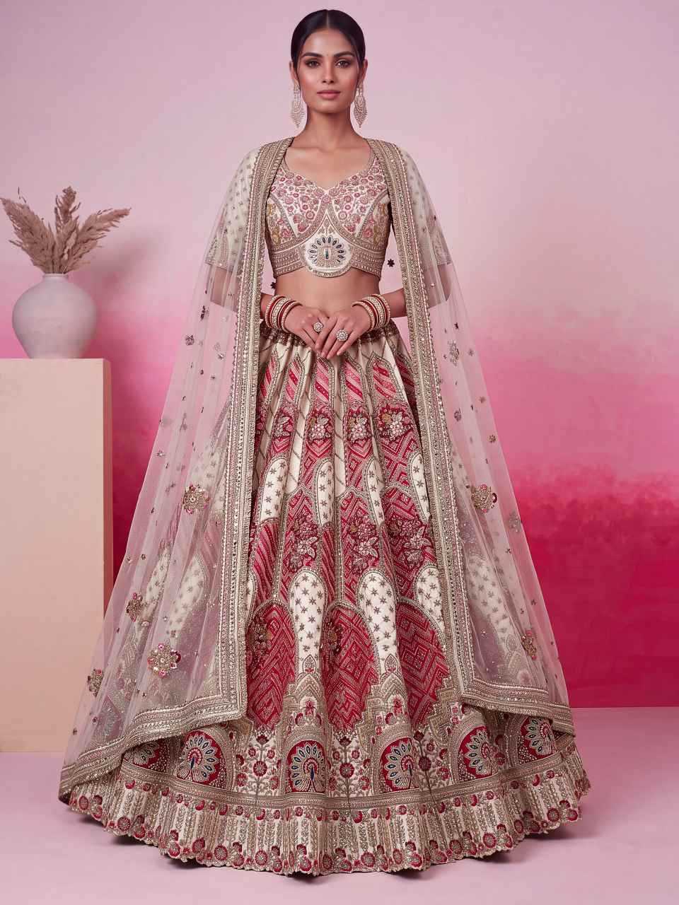 YNF Wholesale Banarasi Soft Silk Silk Lehenga KESH113 Anjani Art Mangal Fera | Surat Manufacturer