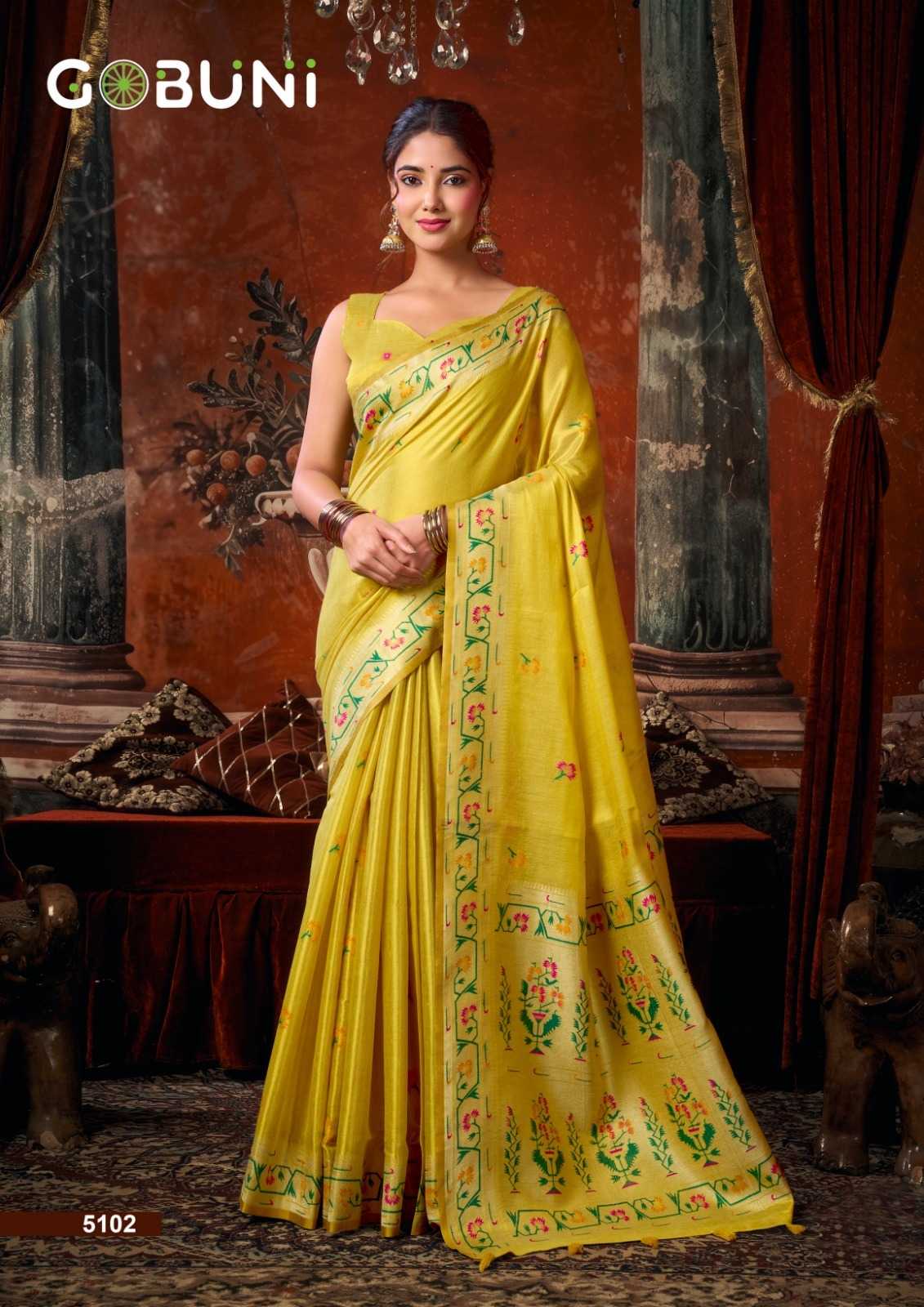 YNF Wholesale Tissue Silk Paithani Sarees  | Surat Manufacturer