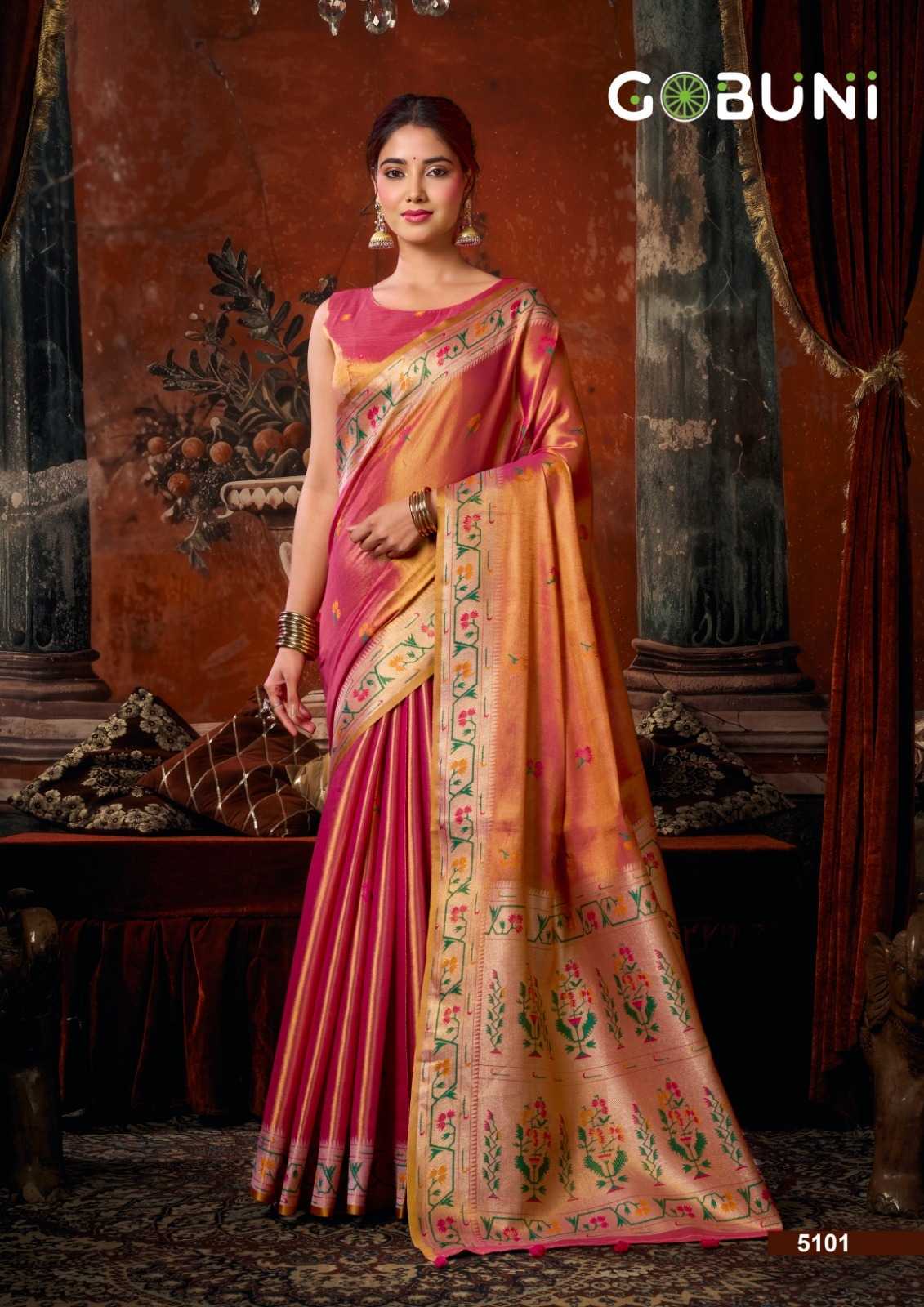 YNF Wholesale Tissue Silk Paithani Sarees  | Surat Manufacturer