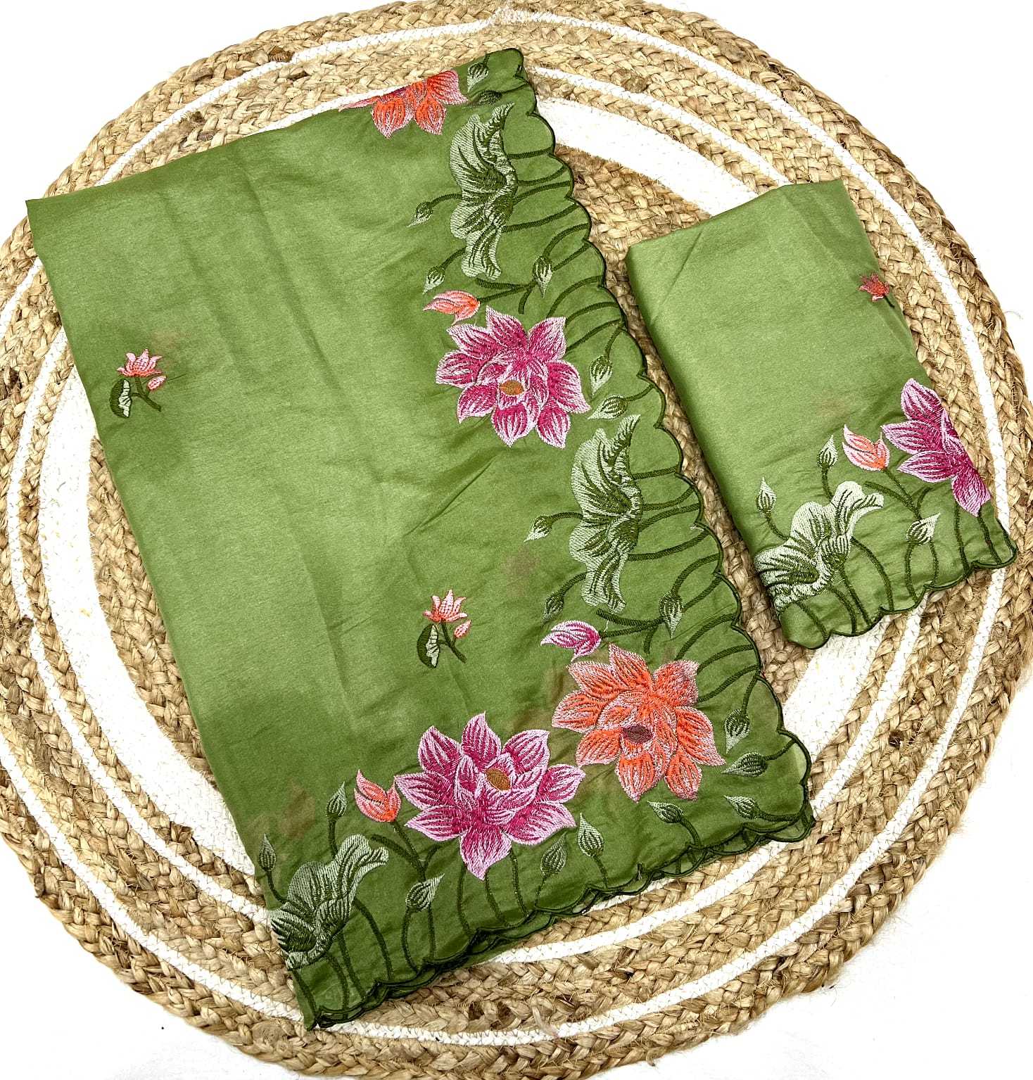 YNF Wholesale Tussar Silk Embroidered Sarees  | Surat Manufacturer
