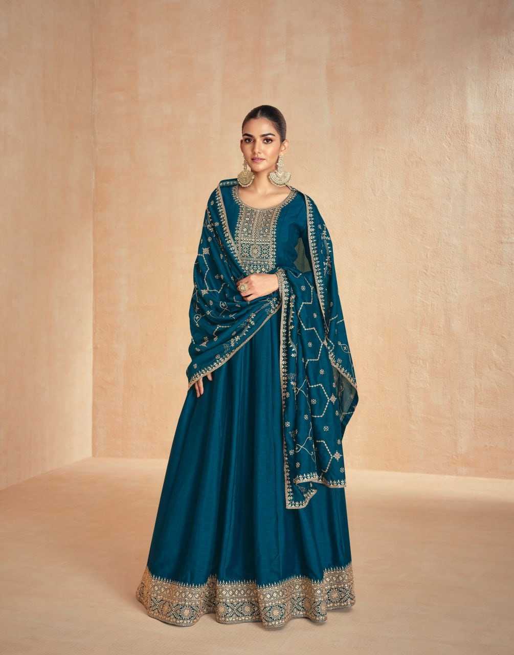 YNF Wholesale Premium Silk Embroidery Suits  | Surat Manufacturer