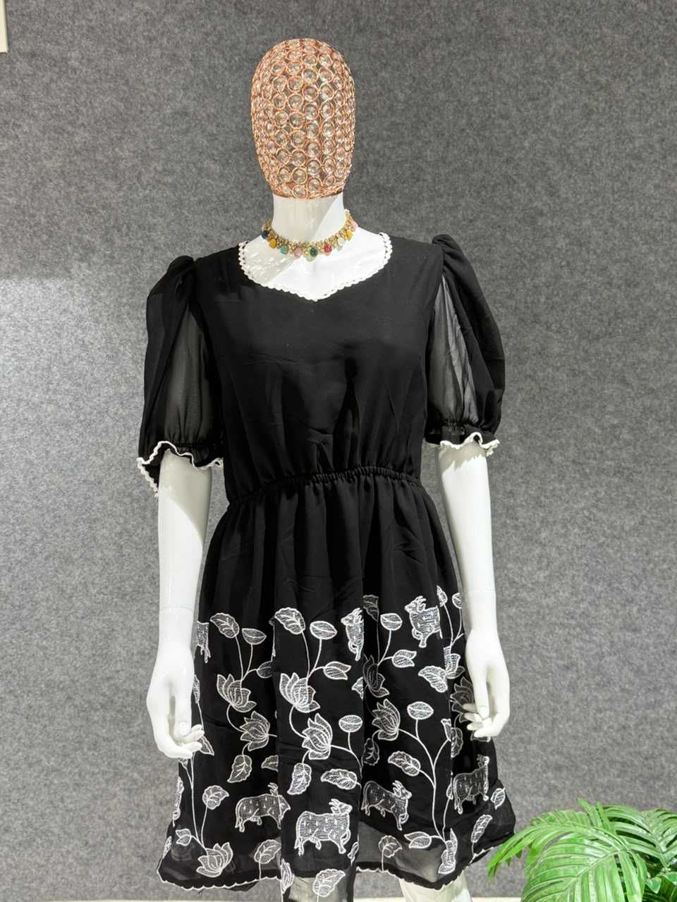 YNF Wholesale Georgette Designer Kurtis  | Surat Manufacturer