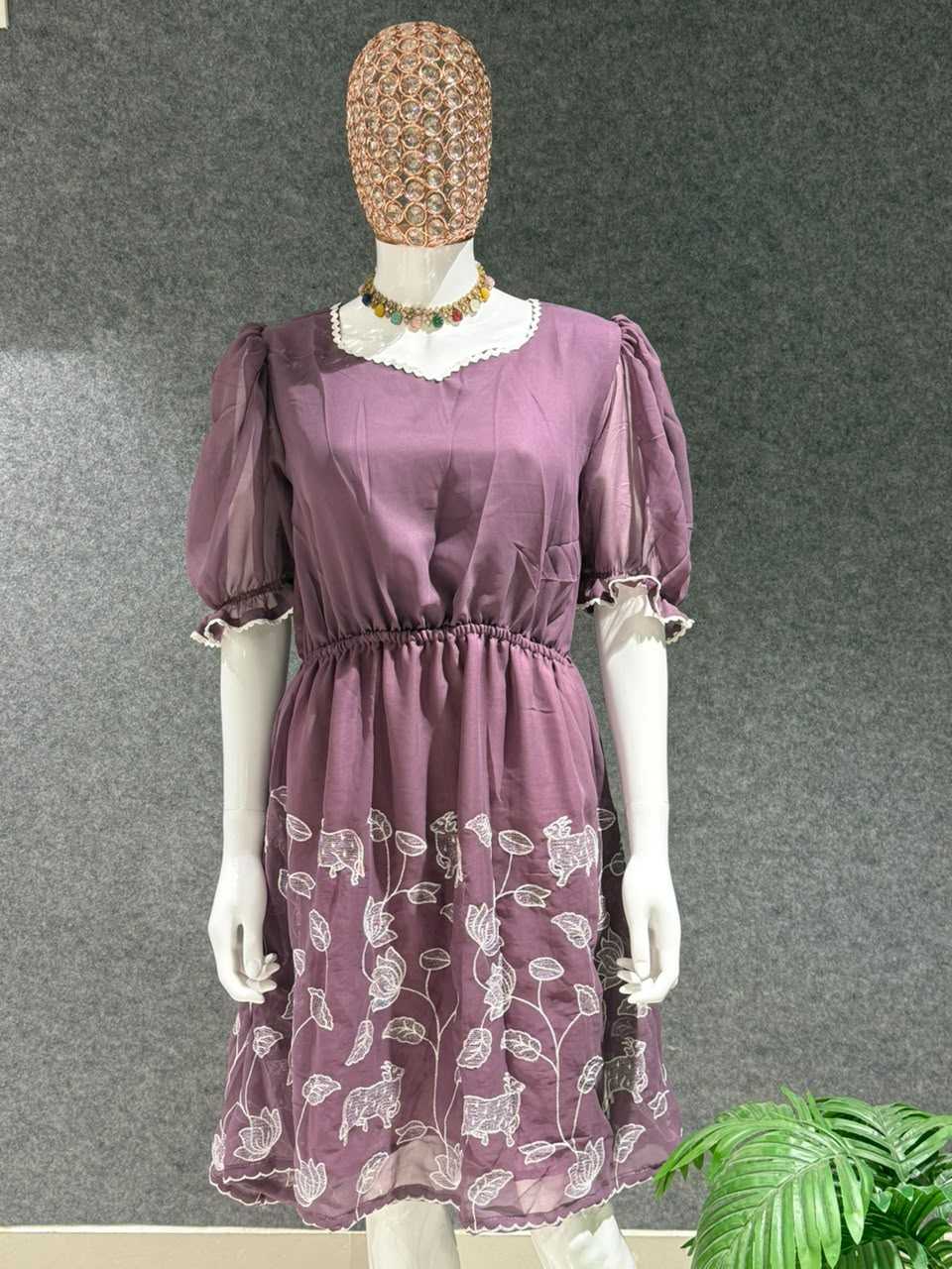 YNF Wholesale Georgette Designer Kurtis  | Surat Manufacturer