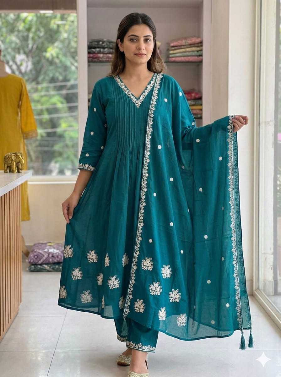 YNF Wholesale Chanderi Soft Designer Kurtis  | Surat Manufacturer