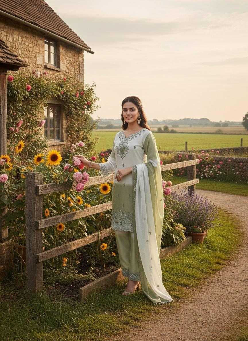 YNF Wholesale Pure Silk Printed Suits  | Surat Manufacturer