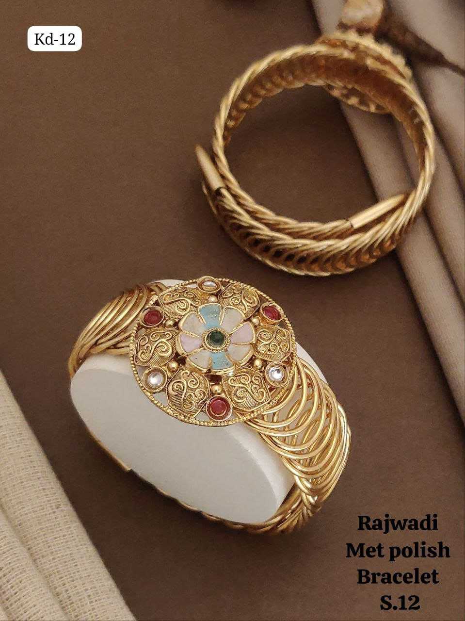 YNF Wholesale Brass Antique Bangles  | Surat Manufacturer