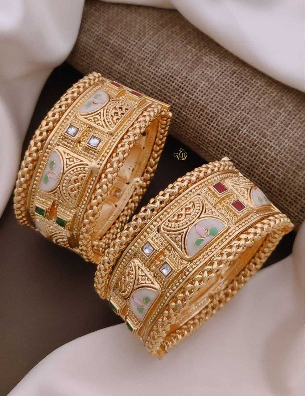 YNF Wholesale Brass Antique Bangles  | Surat Manufacturer