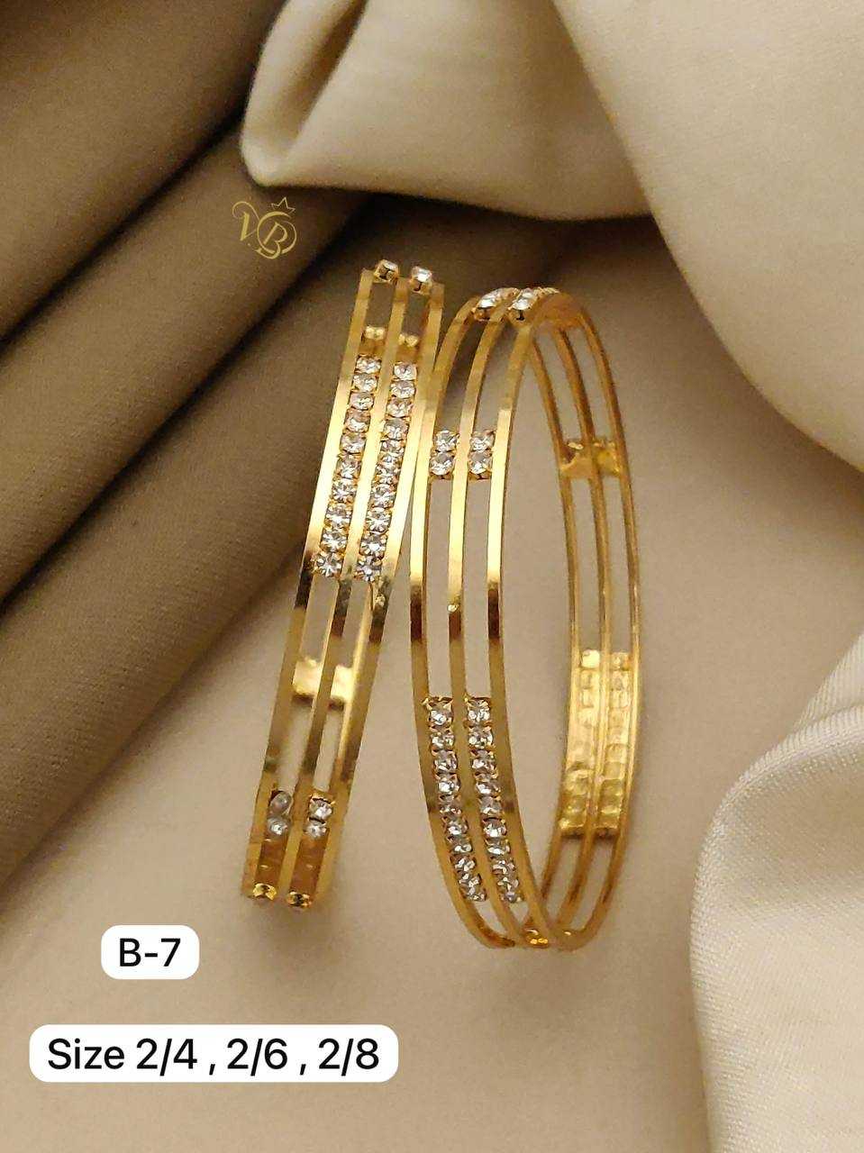 YNF Wholesale Brass Antique Bangles  | Surat Manufacturer
