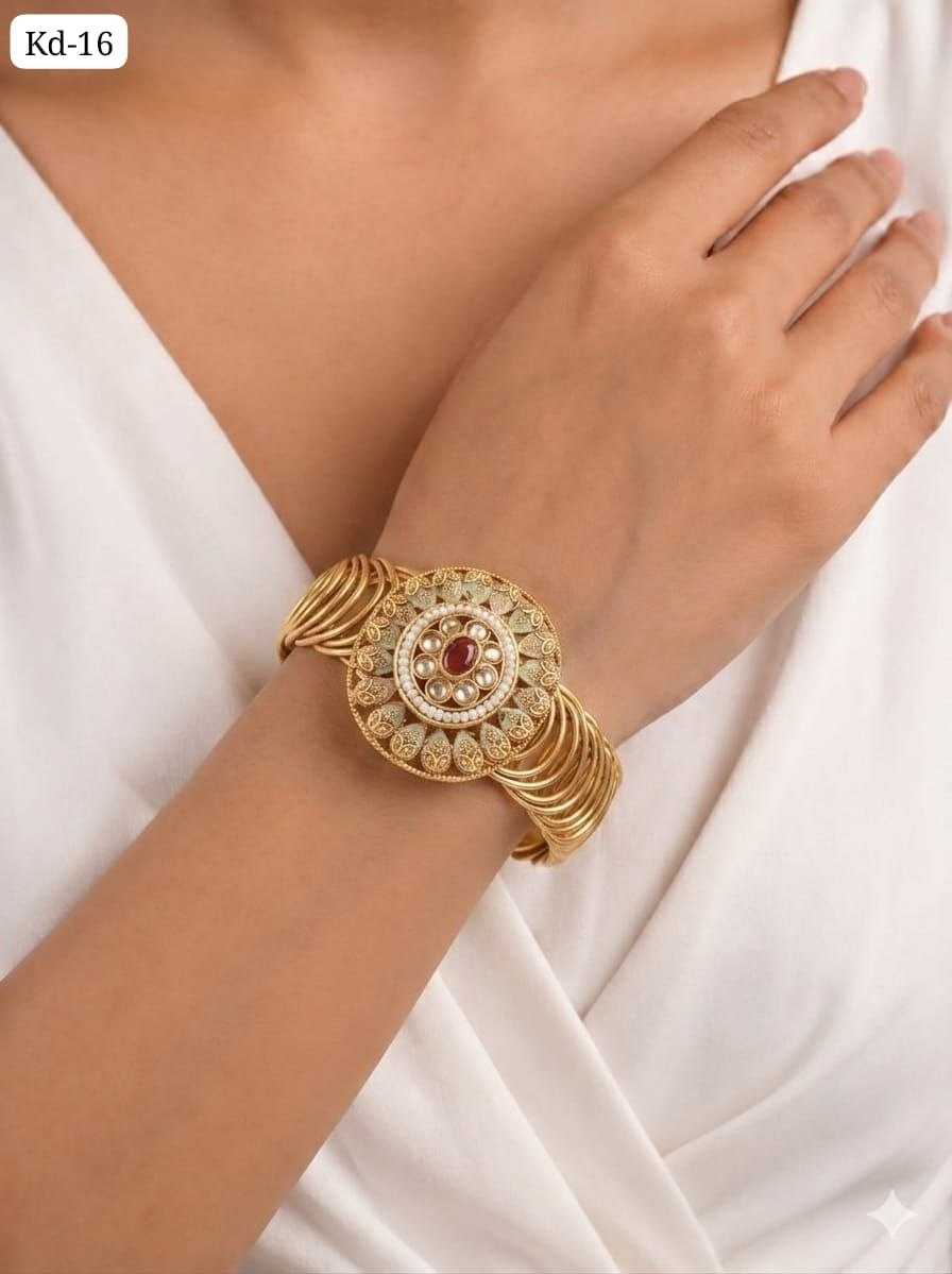YNF Wholesale Brass Antique Bangles  | Surat Manufacturer