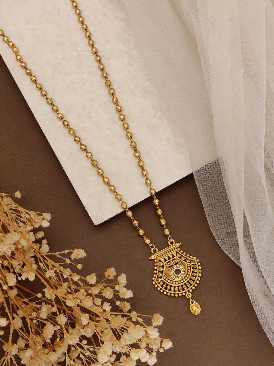 YNF Wholesale Brass Fancy Mala Necklaces  | Surat Manufacturer