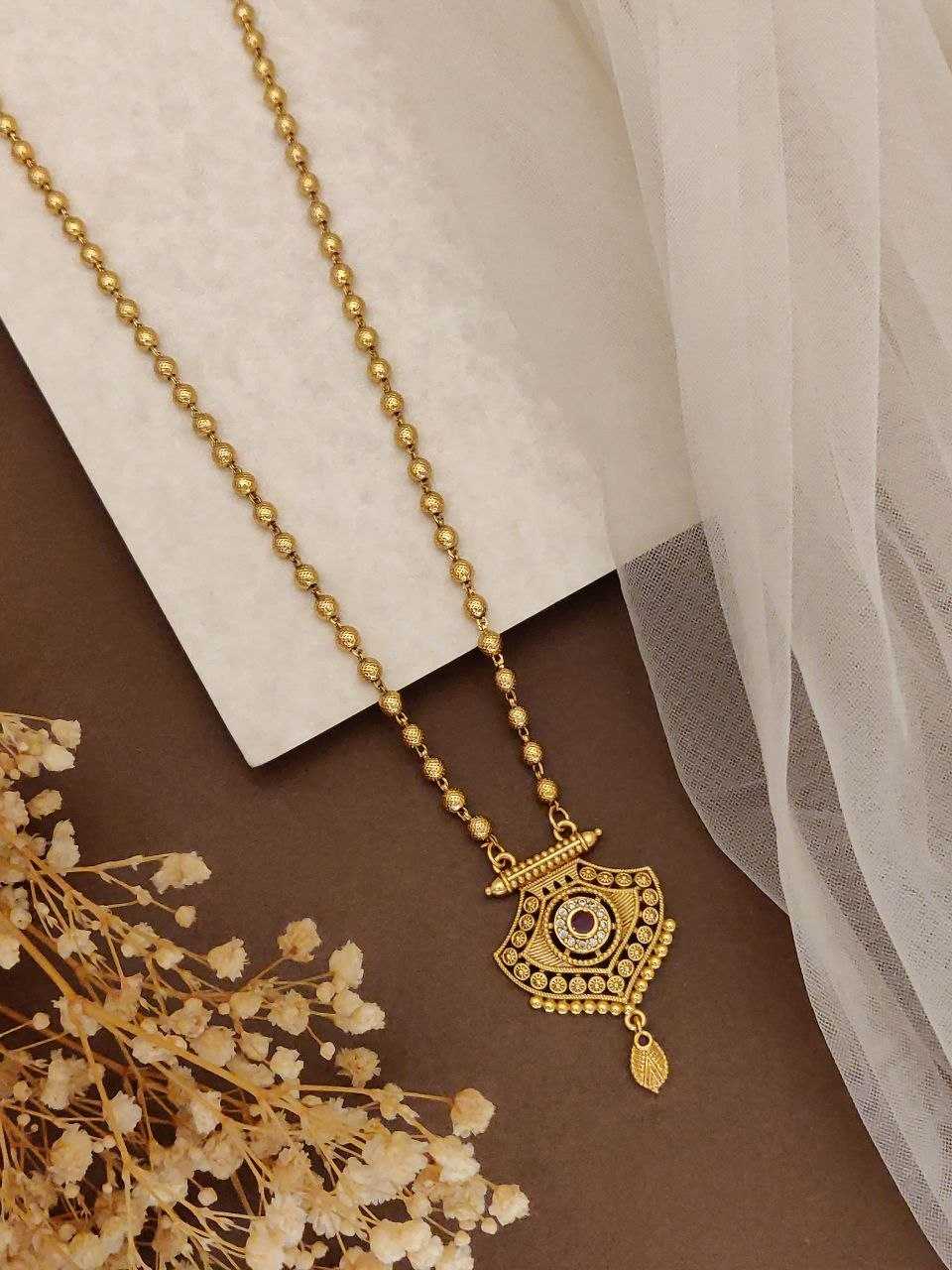 YNF Wholesale Brass Fancy Mala Necklaces  | Surat Manufacturer