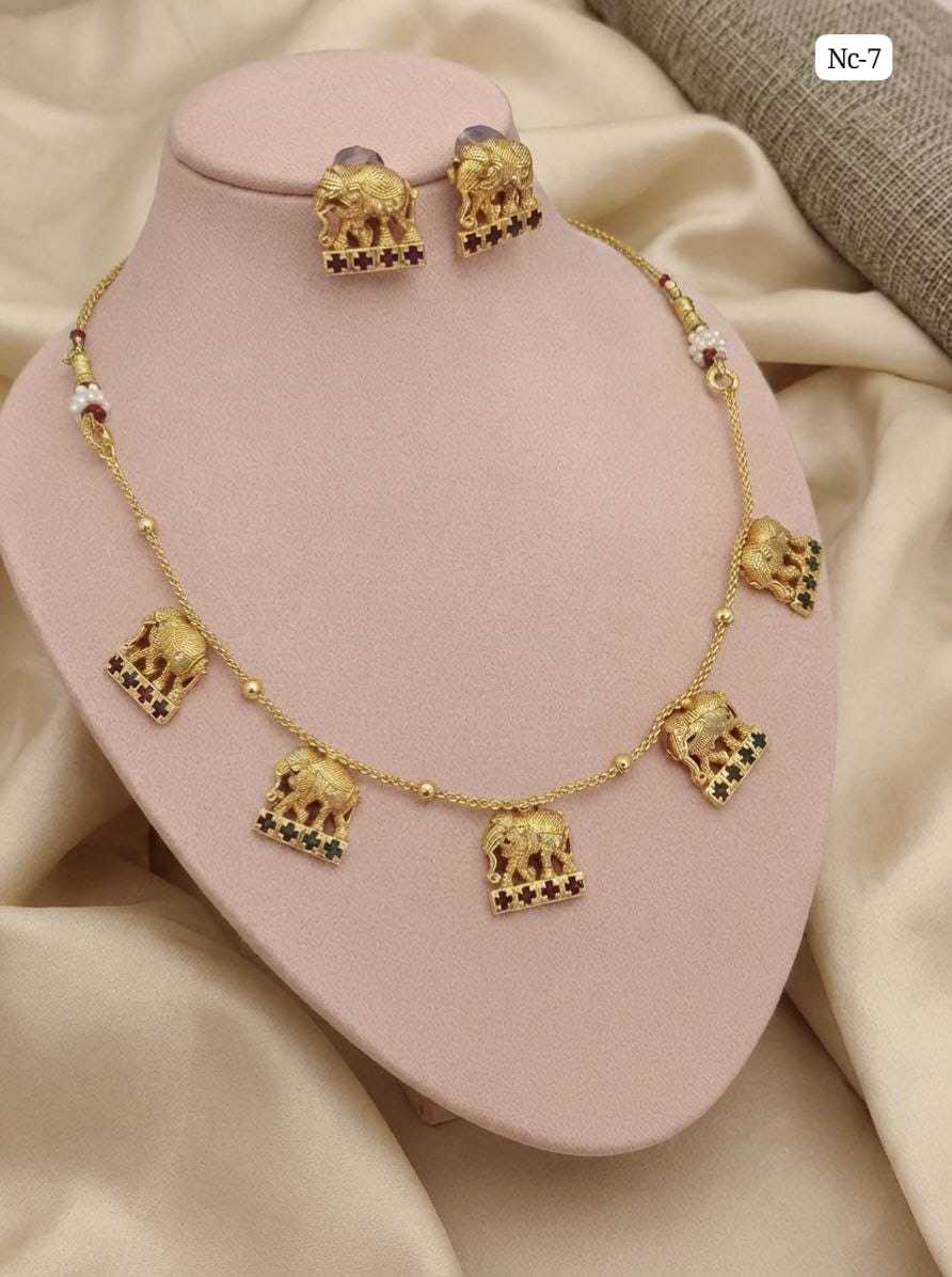 YNF Wholesale Brass Necklaces Set  | Surat Manufacturer