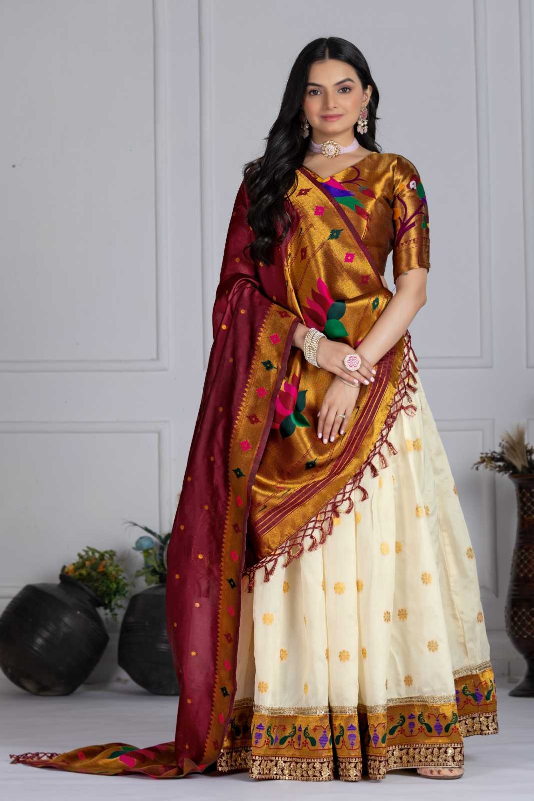 YNF Wholesale Jacquard Designer Lehenga  | Surat Manufacturer