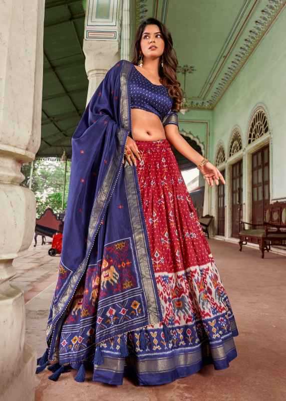 YNF Wholesale Tussar Silk Designer Lehenga  | Surat Manufacturer