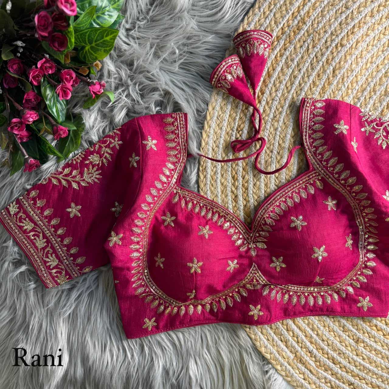 YNF Wholesale Vichitra Silk Designer Blouse  | Surat Manufacturer