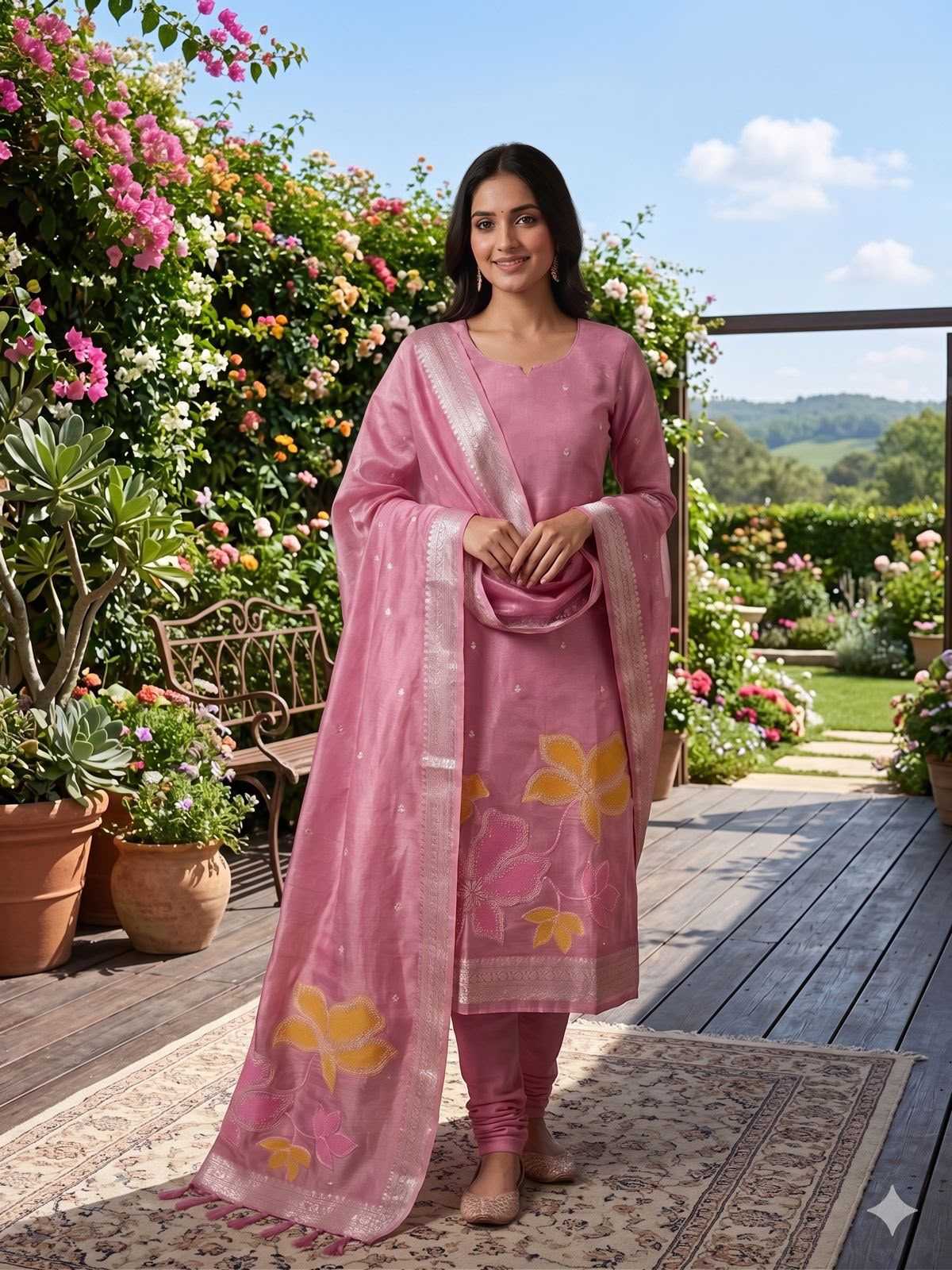 YNF Wholesale Tissue Ladies Suits  | Surat Manufacturer