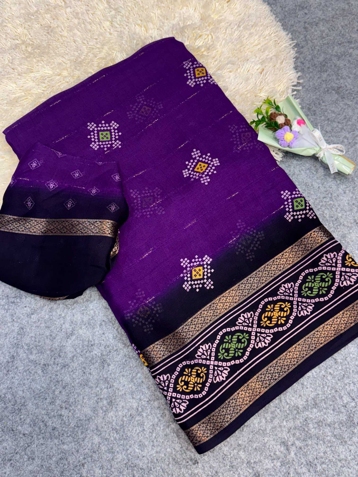 YNF Wholesale Fancy Printed Sarees  | Surat Manufacturer